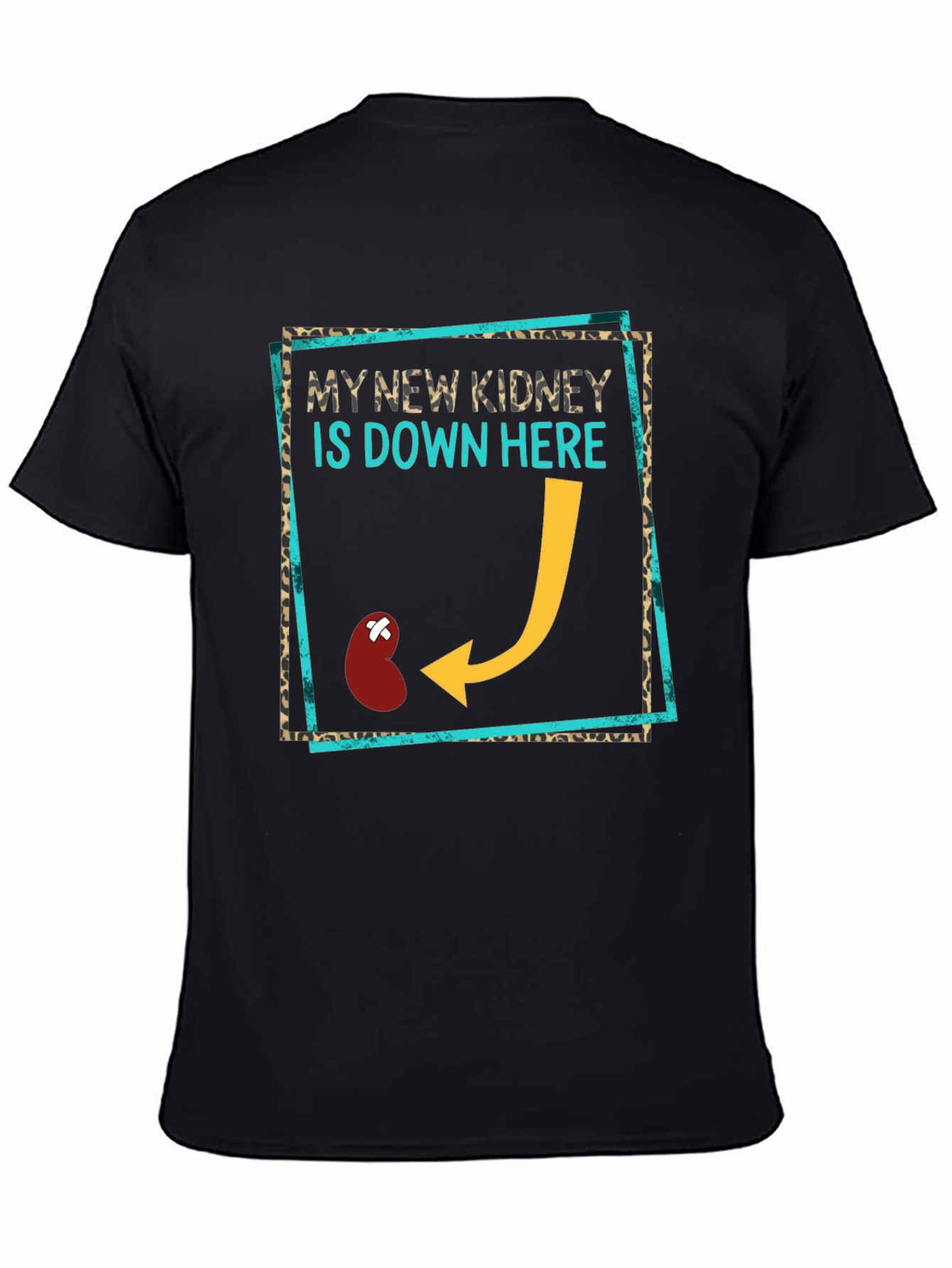 Camiseta Divertida Trasplante Riñón - Mi Nuevo Riñón