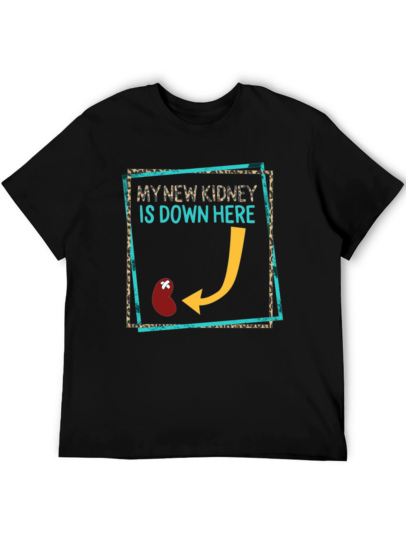 Camiseta Divertida Trasplante Riñón - Mi Nuevo Riñón