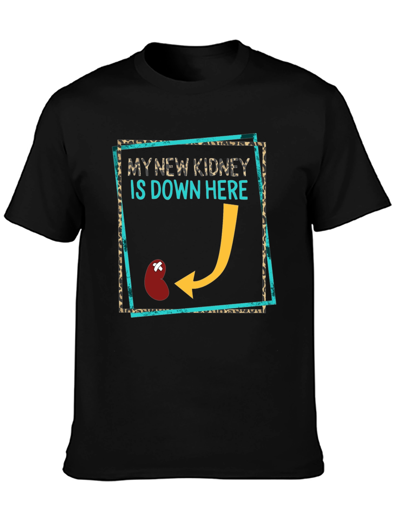 Camiseta Divertida Trasplante Riñón - Mi Nuevo Riñón