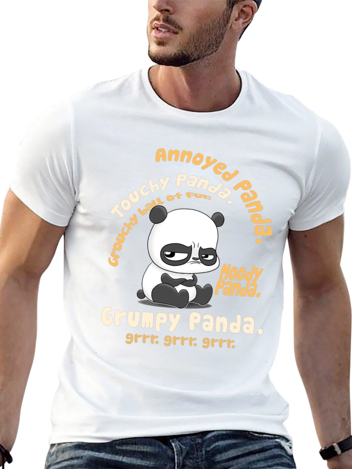 Camiseta Panda Gruñón: ¡Muestra tu lado divertido!