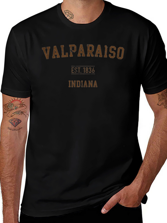 Camiseta Valparaiso Indiana Est. 1836 Diseño Vintage