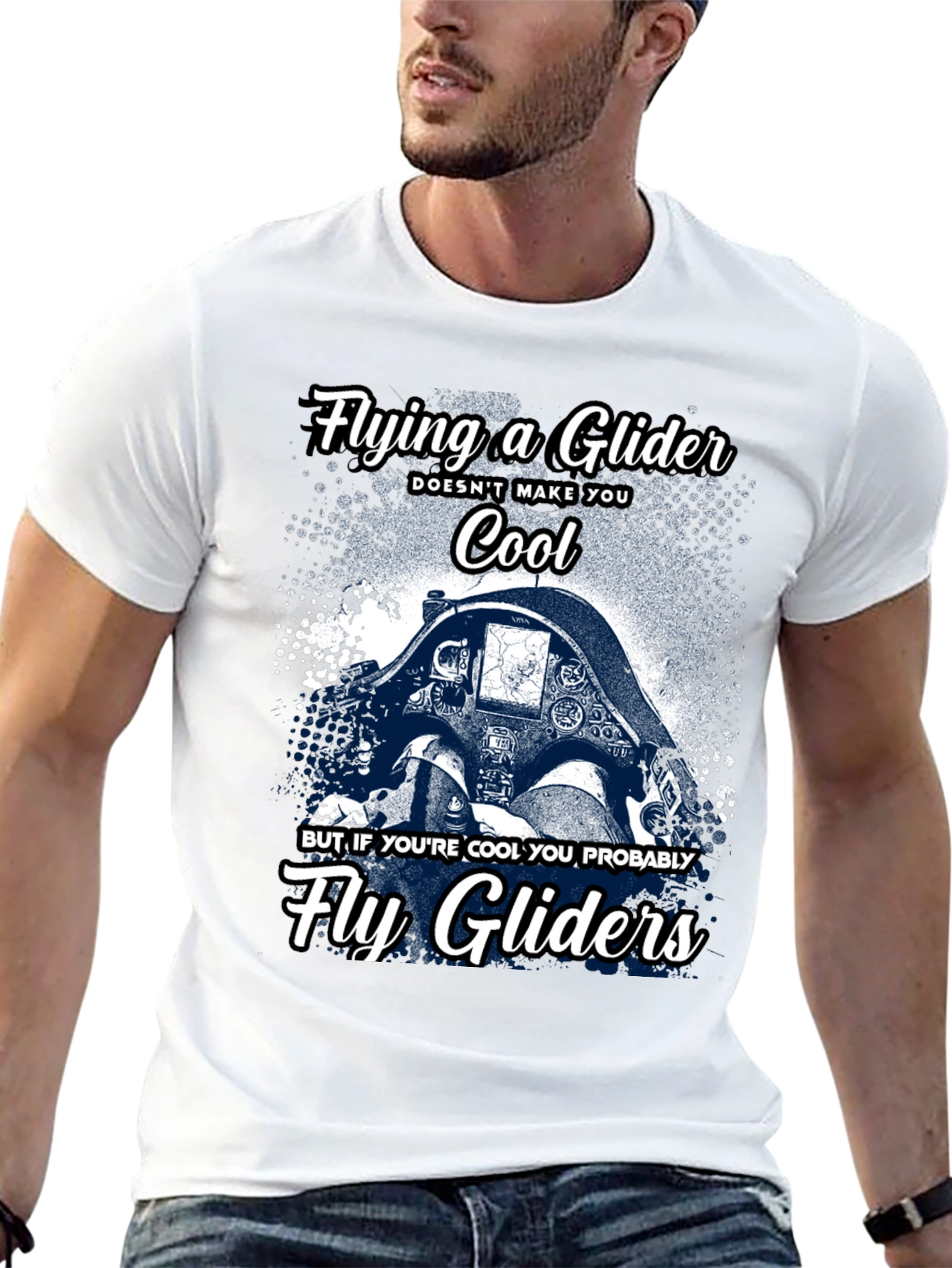 Camiseta Flying a Glider: Para Amantes del Vuelo