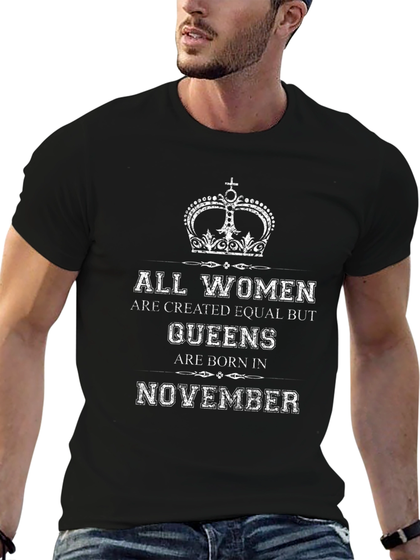 Camiseta para Mujer Nacida en Noviembre