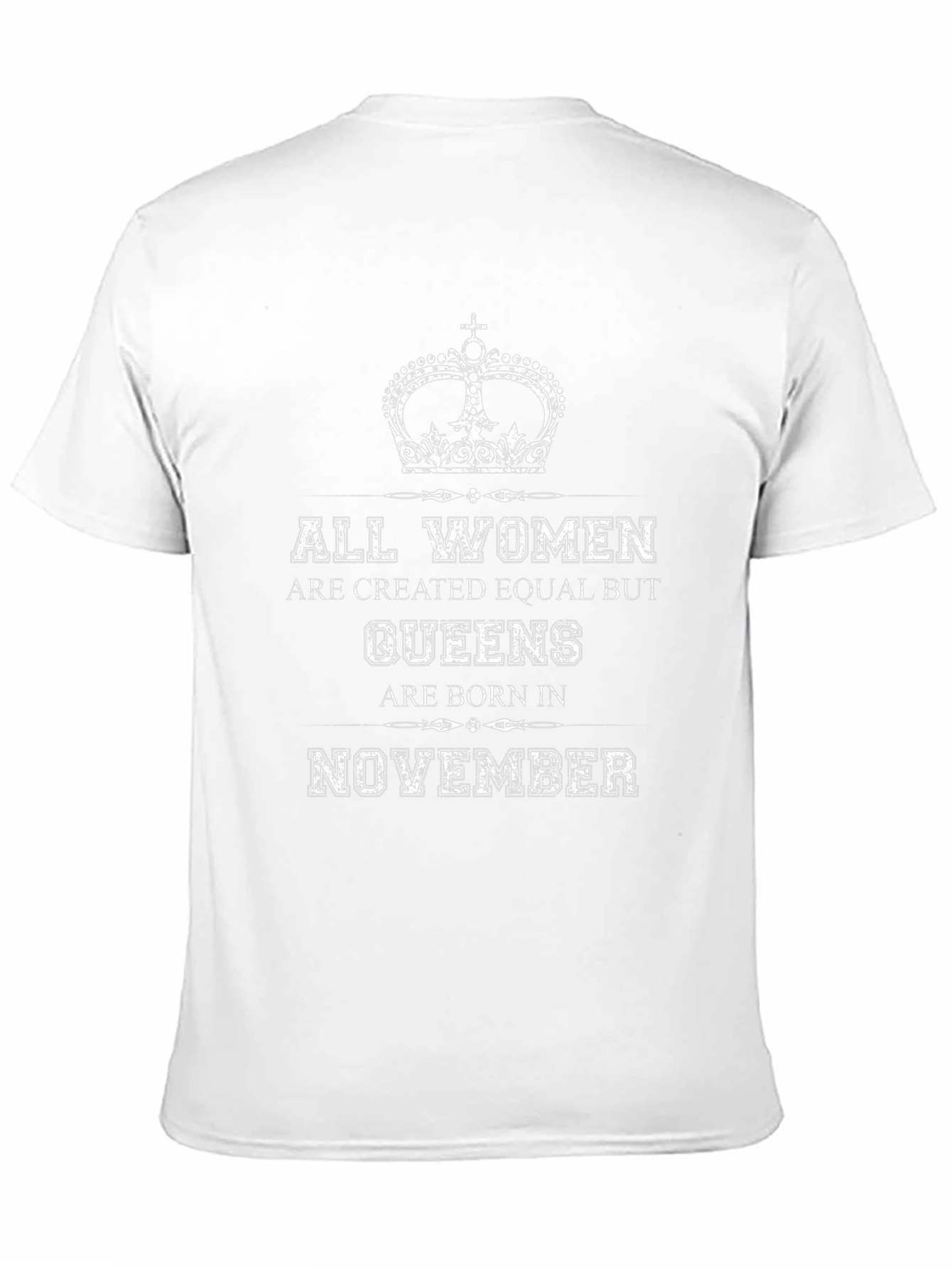 Camiseta para Mujer Nacida en Noviembre