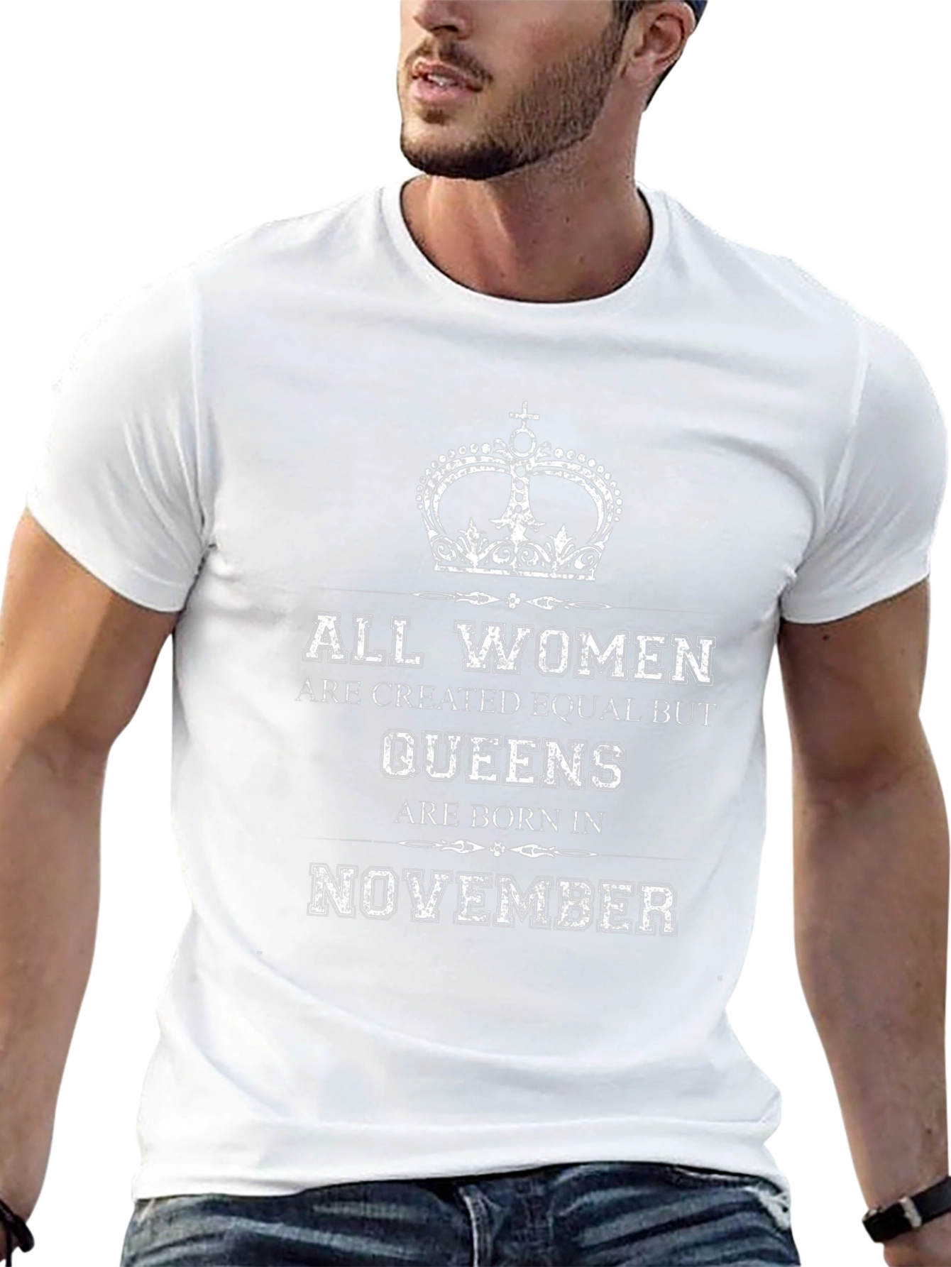 Camiseta para Mujer Nacida en Noviembre
