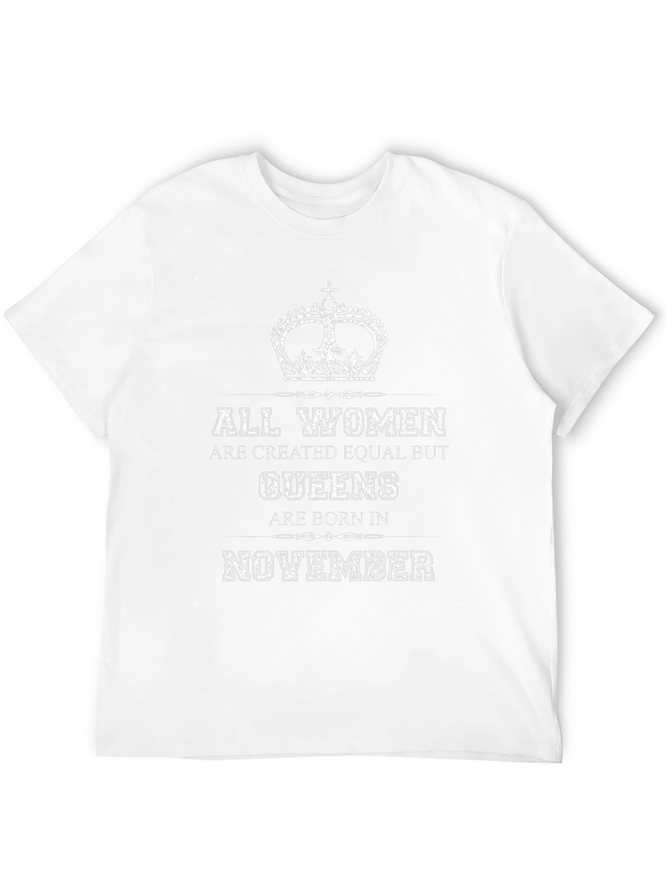 Camiseta para Mujer Nacida en Noviembre