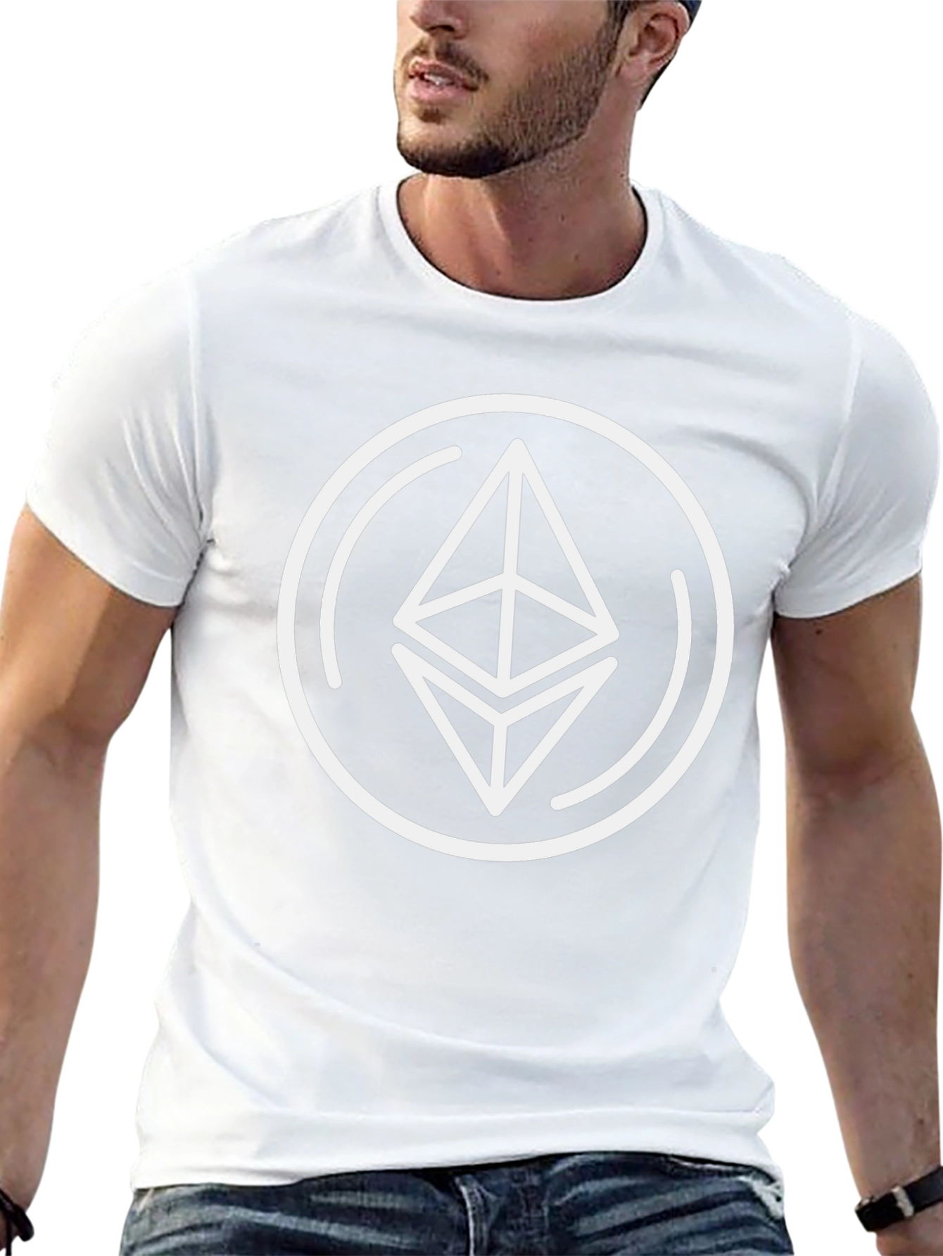 Camiseta Negra Ethereum: Crypto Estilo
