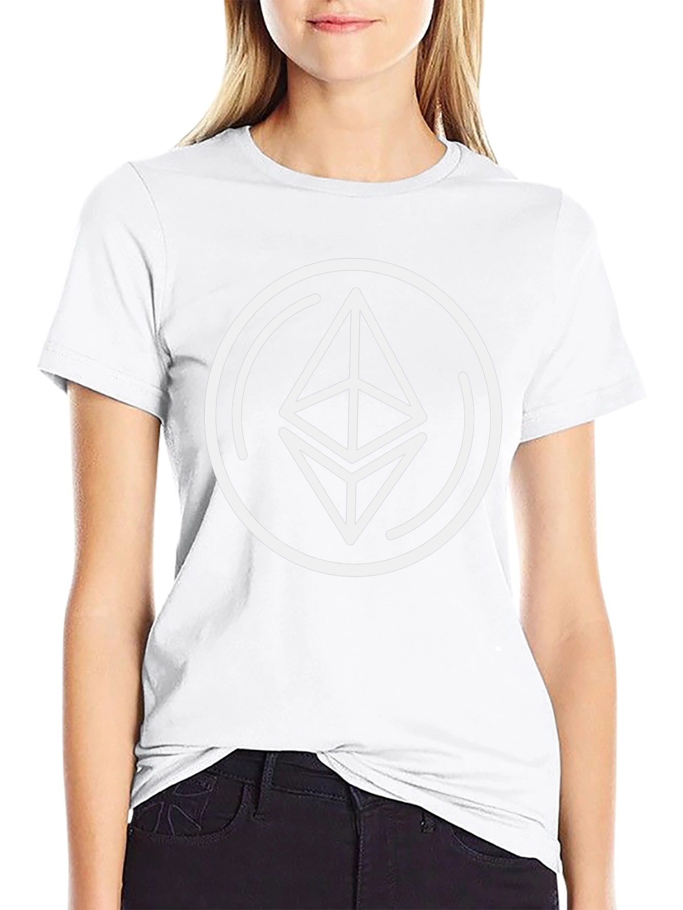Camiseta Negra Ethereum: Crypto Estilo