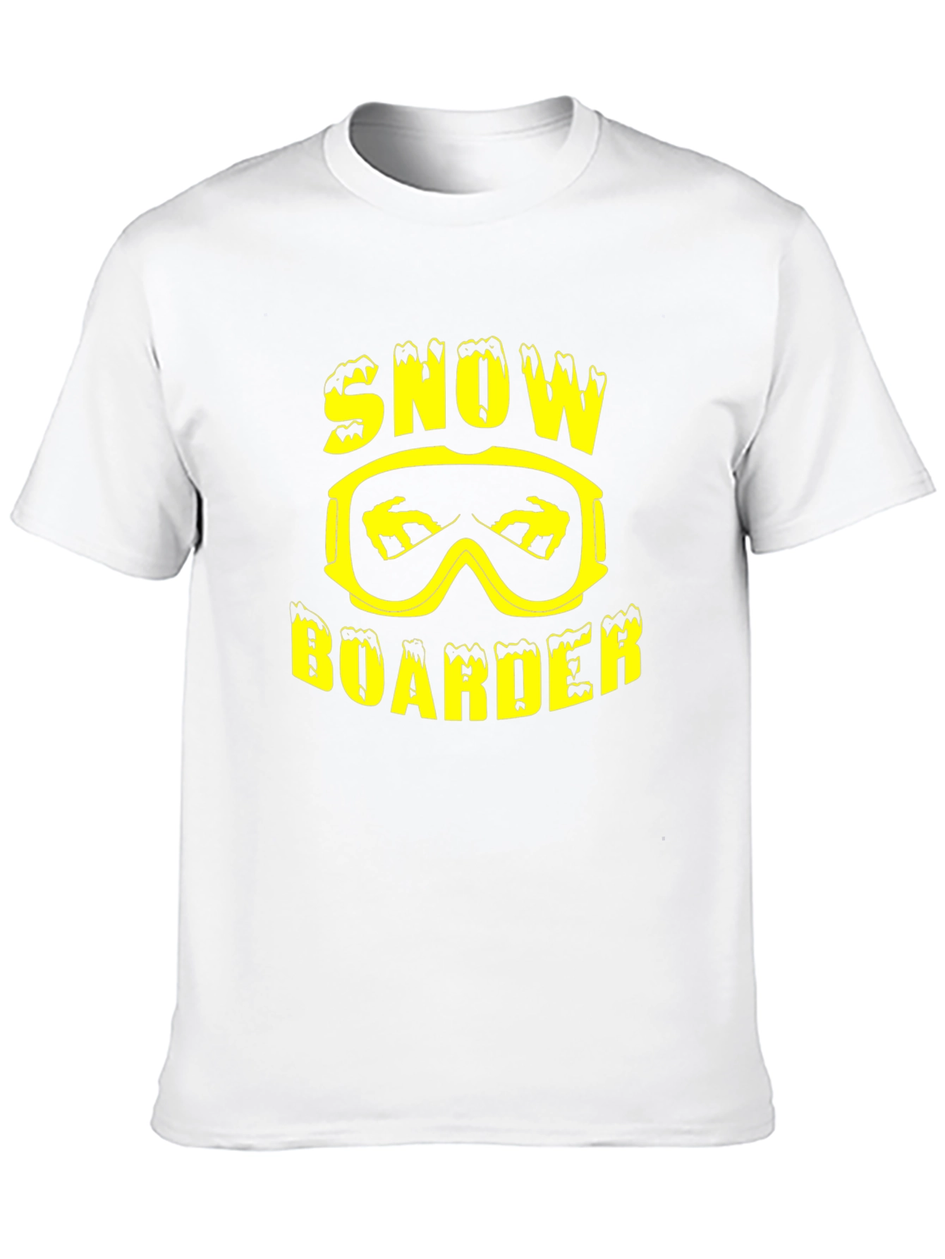 Camiseta Negra Snowboarder
