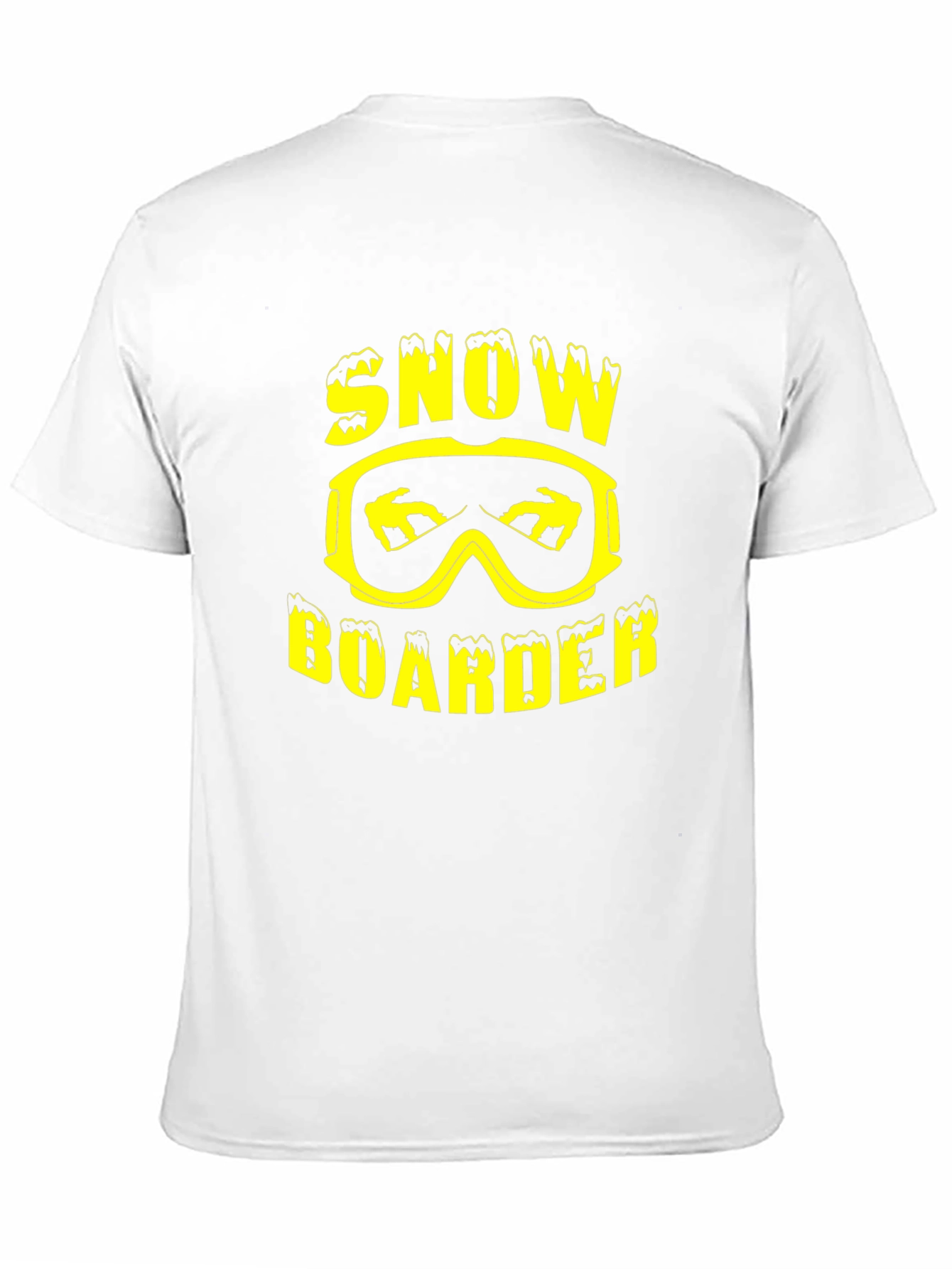 Camiseta Negra Snowboarder