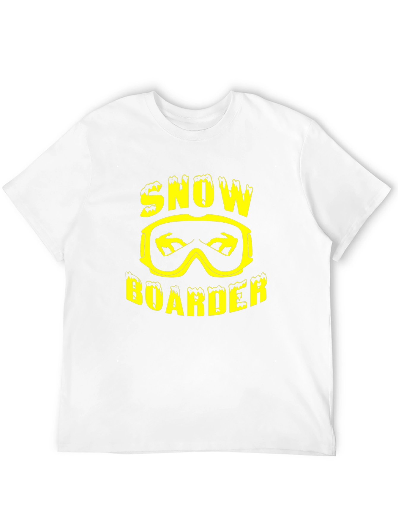 Camiseta Negra Snowboarder
