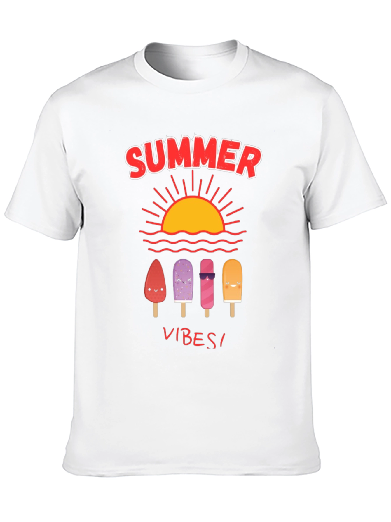 Camiseta Negra Summer Vibes