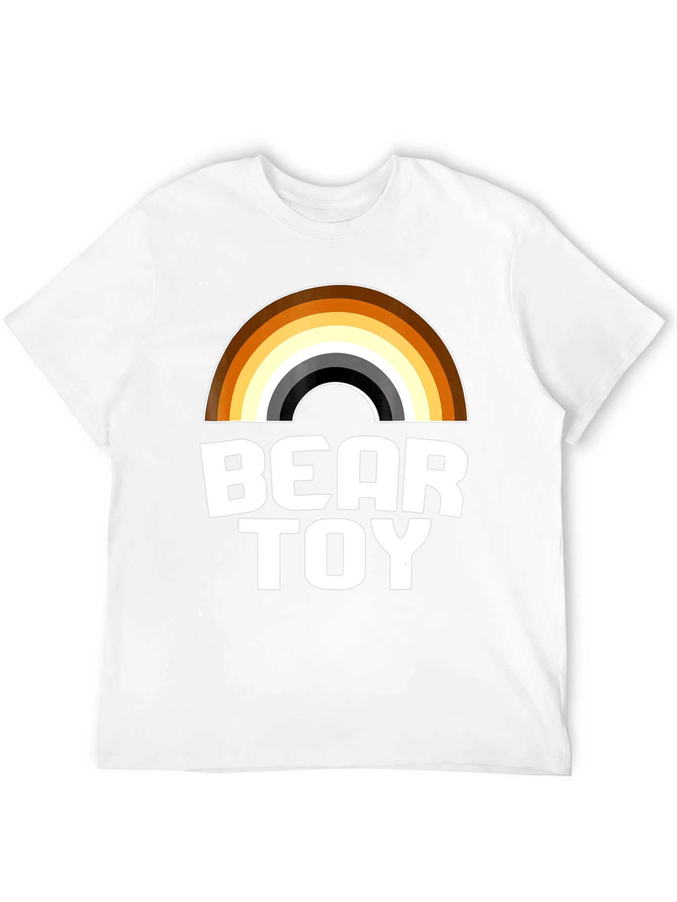 Camiseta Bear Toy con Diseño de Arcoíris
