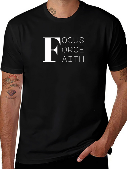 Focus Force Faith Graphic Tee - Black