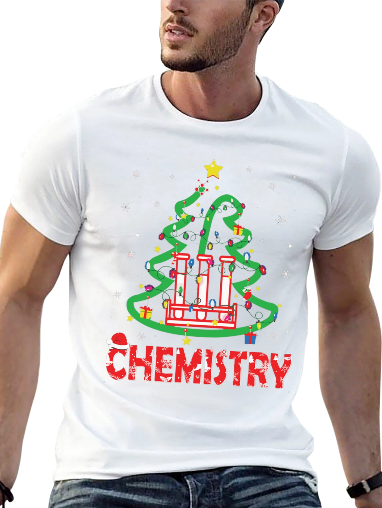 Camiseta Navideña de Química