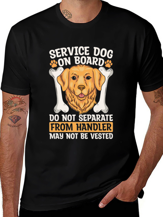 Camiseta Perro de Servicio a Bordo