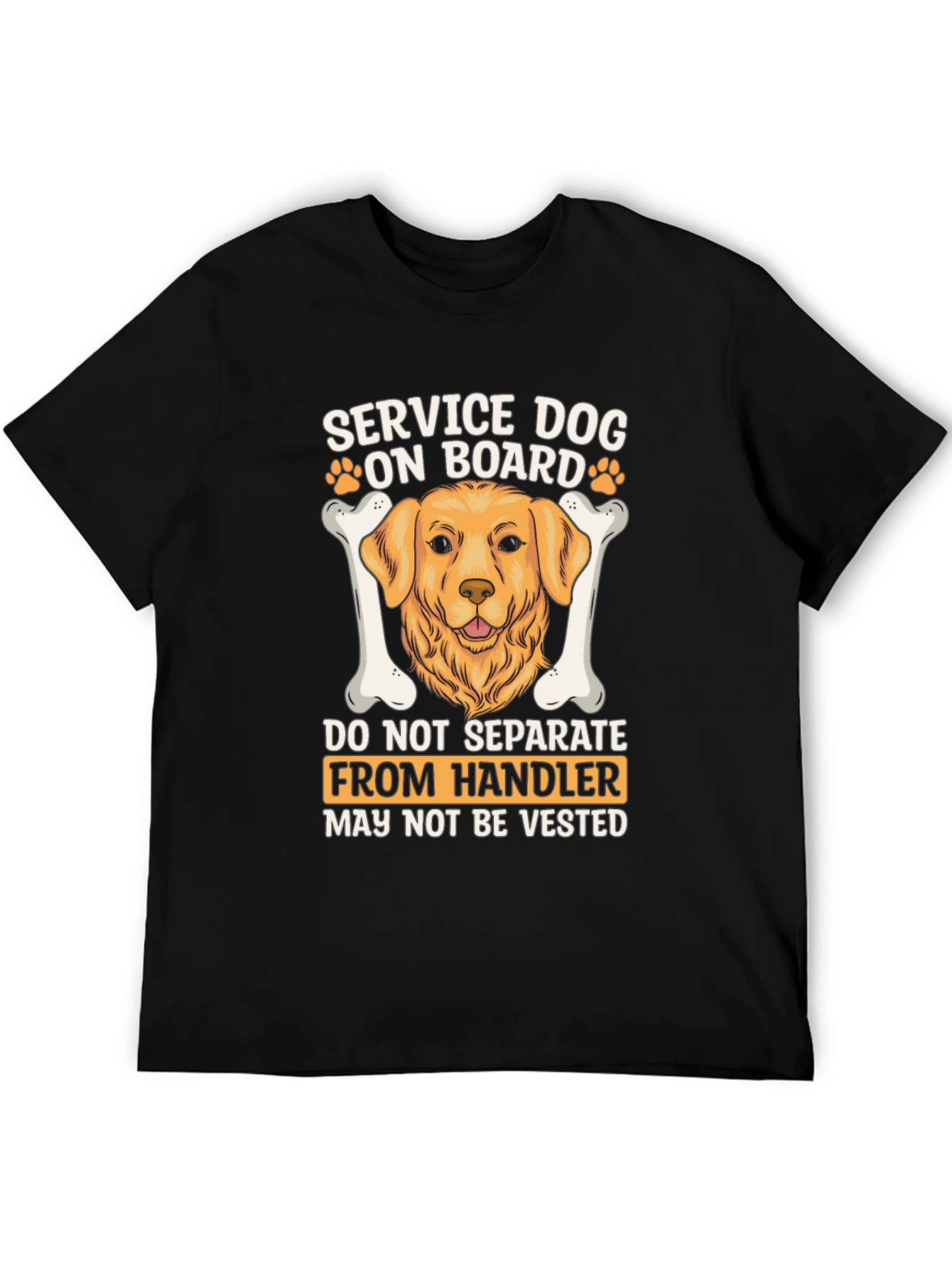 Camiseta Perro de Servicio a Bordo