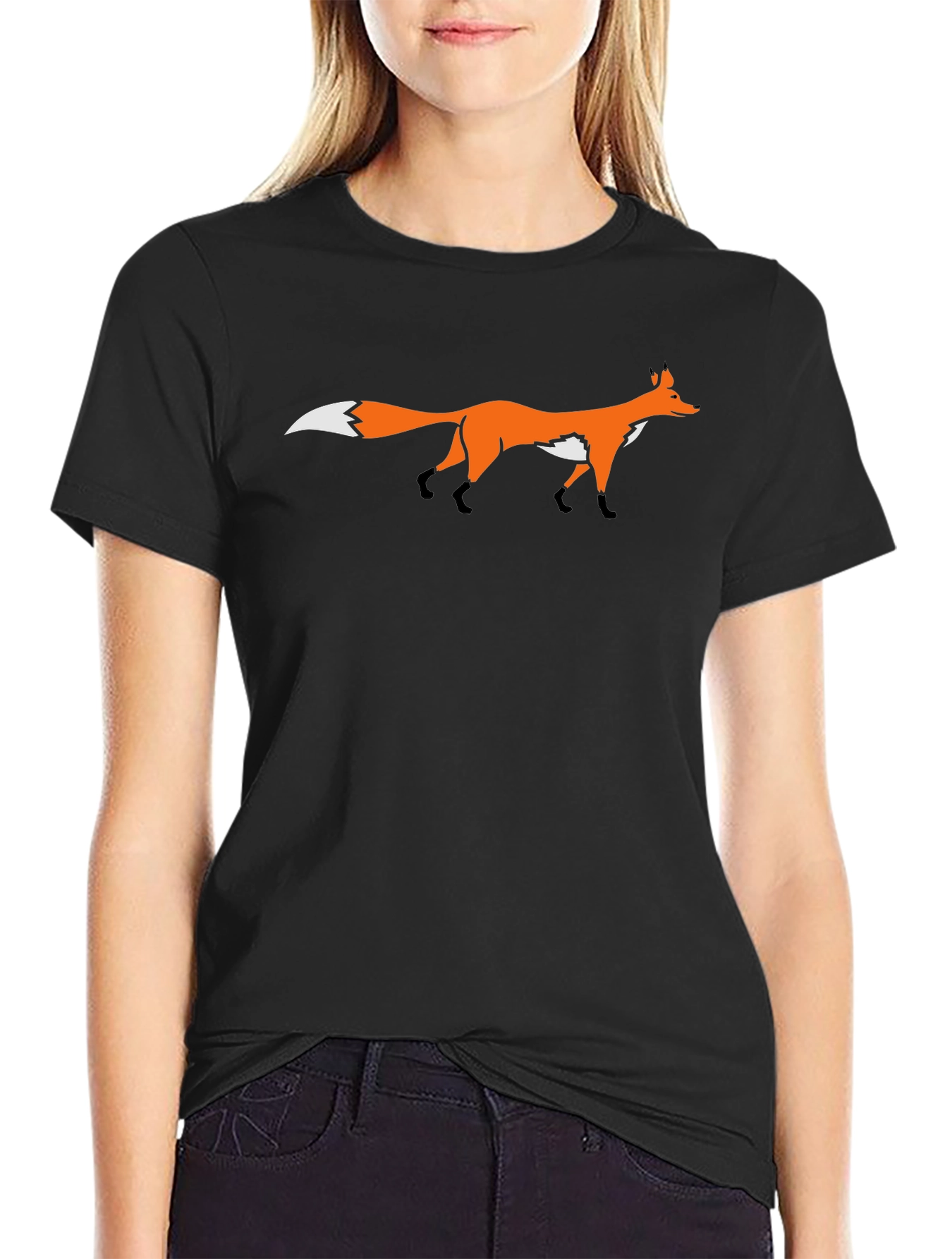 Fox Graphic T-Shirt - Stylish Casual Tee