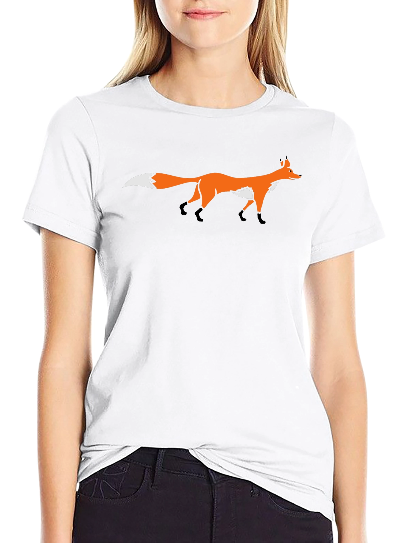 Fox Graphic T-Shirt - Stylish Casual Tee