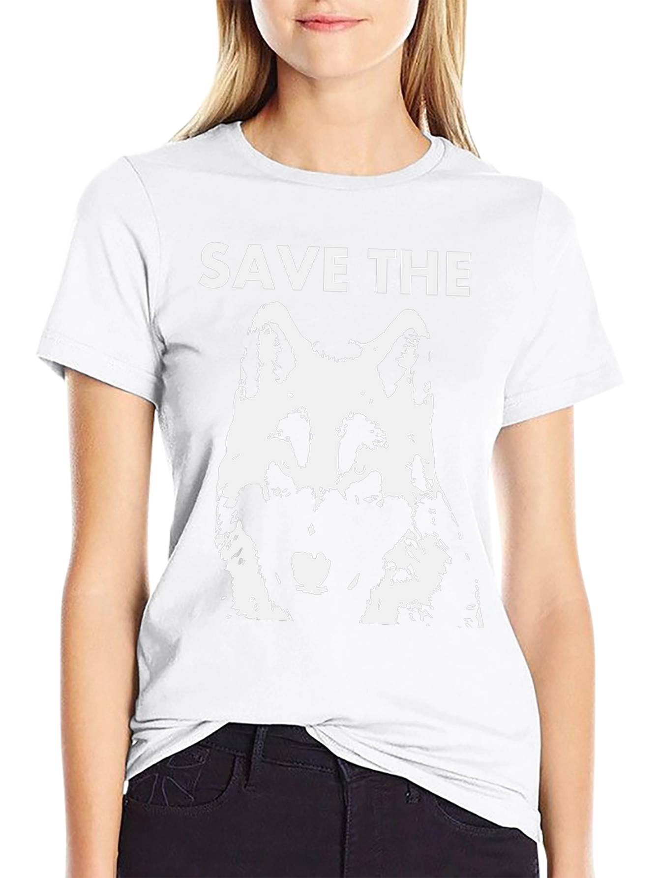 Camiseta Negra Save the [Animal]