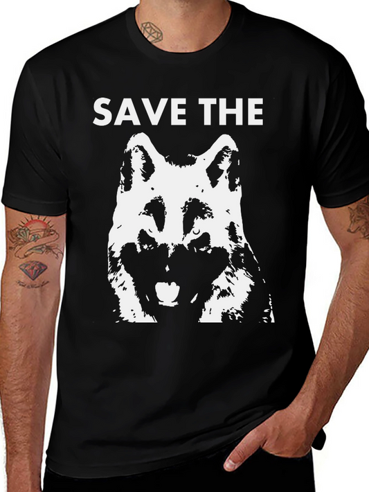 Camiseta Negra Save the [Animal]
