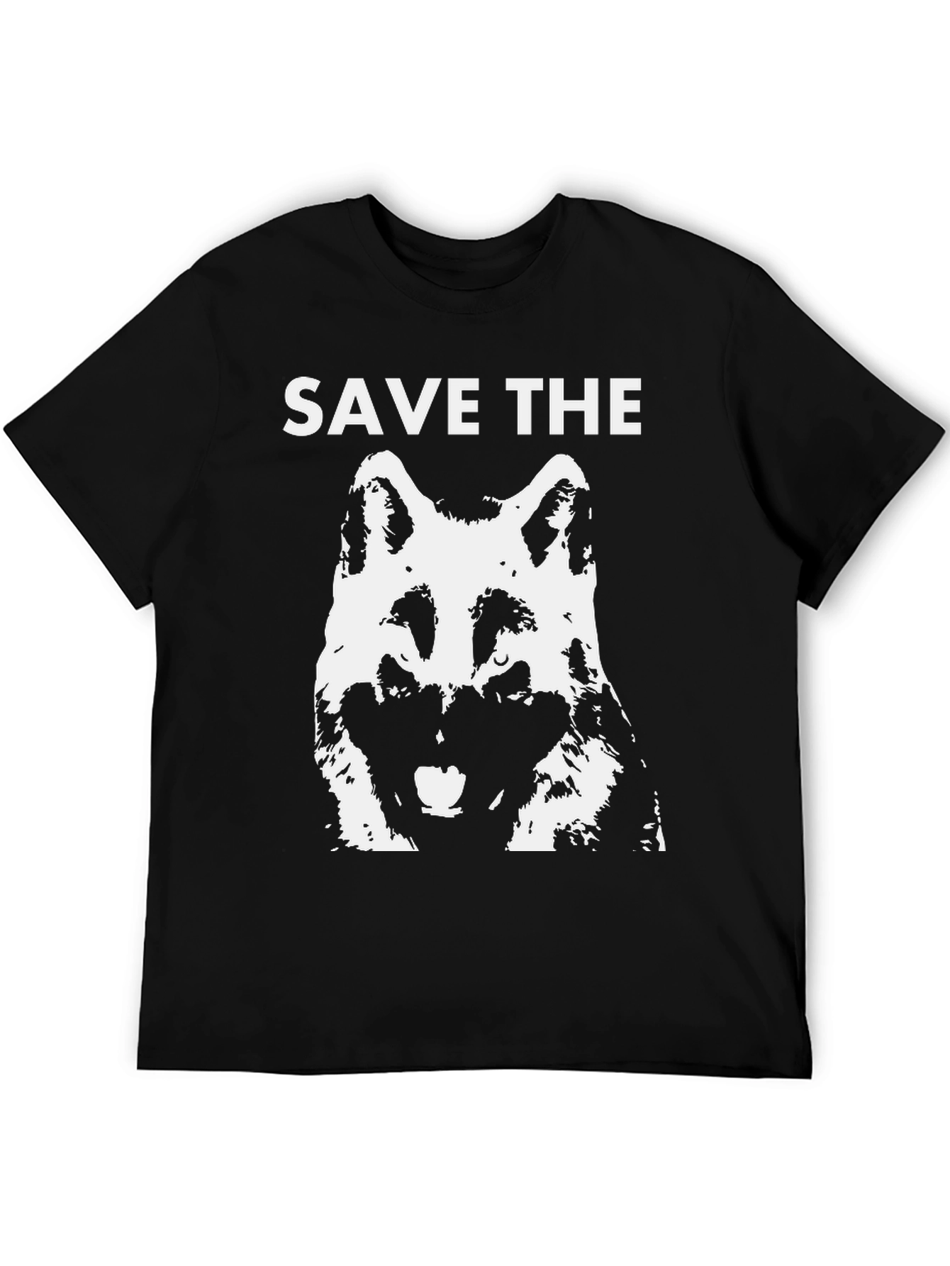 Camiseta Negra Save the [Animal]
