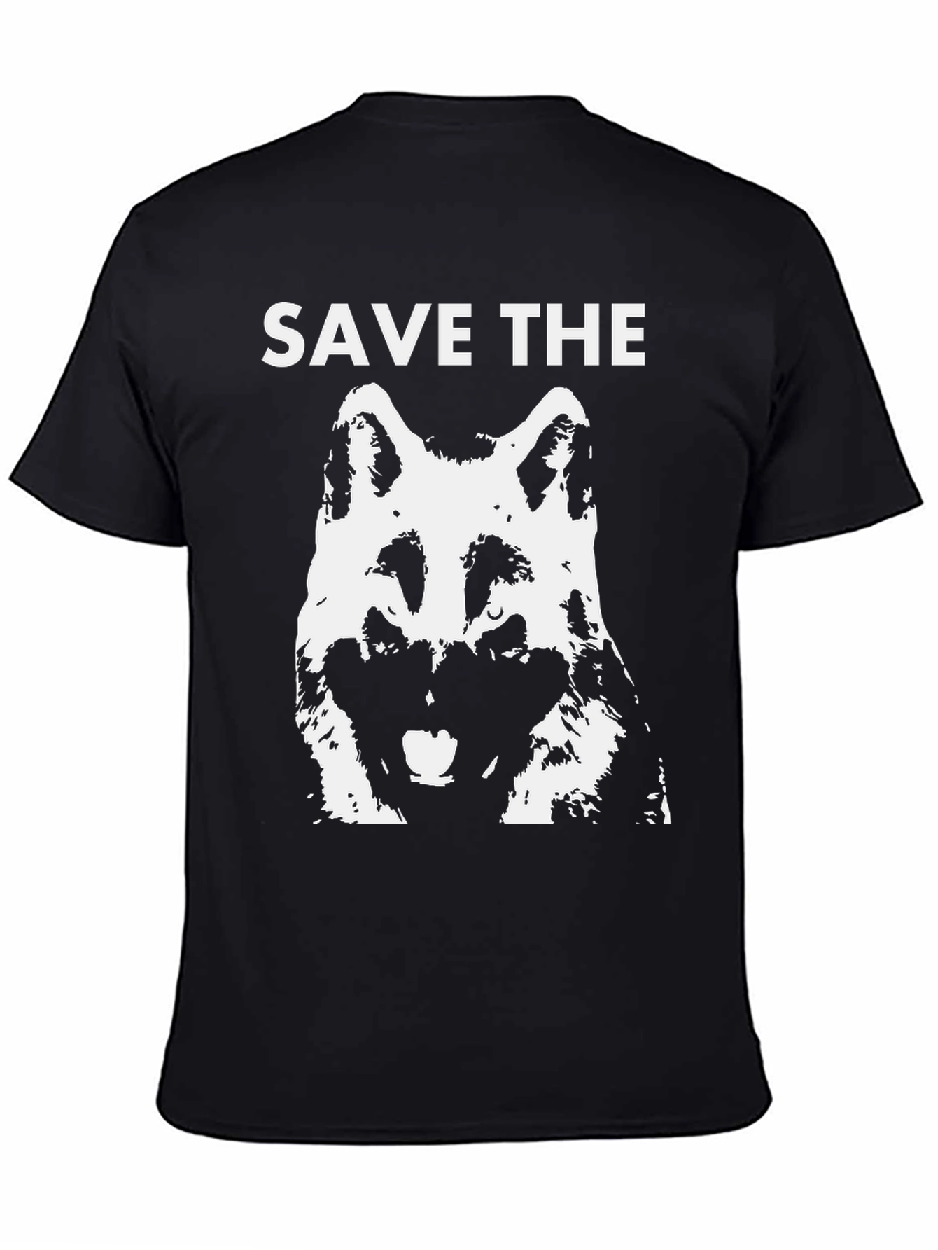 Camiseta Negra Save the [Animal]