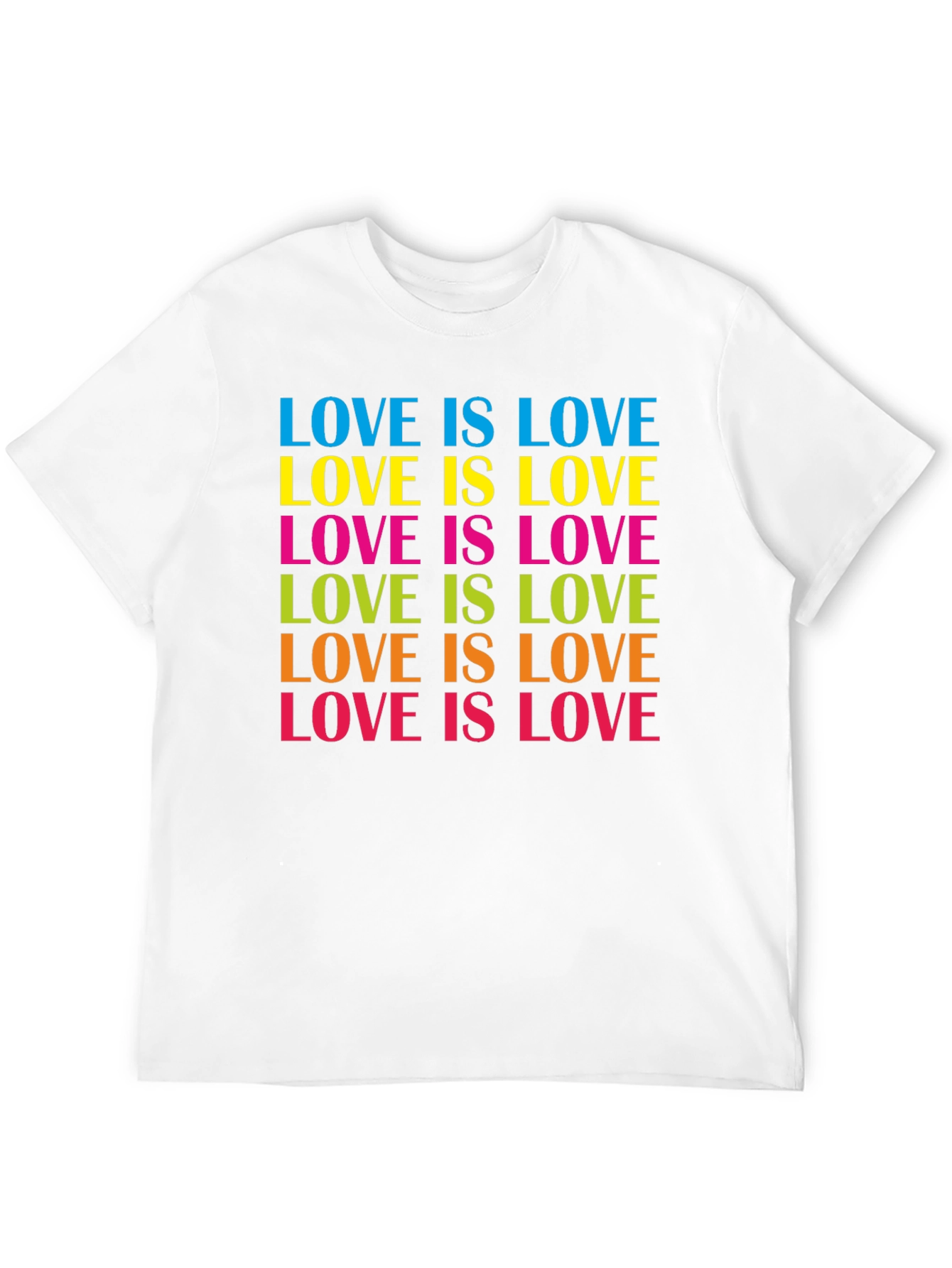 Camiseta Negra Love Is Love Orgullo Gay