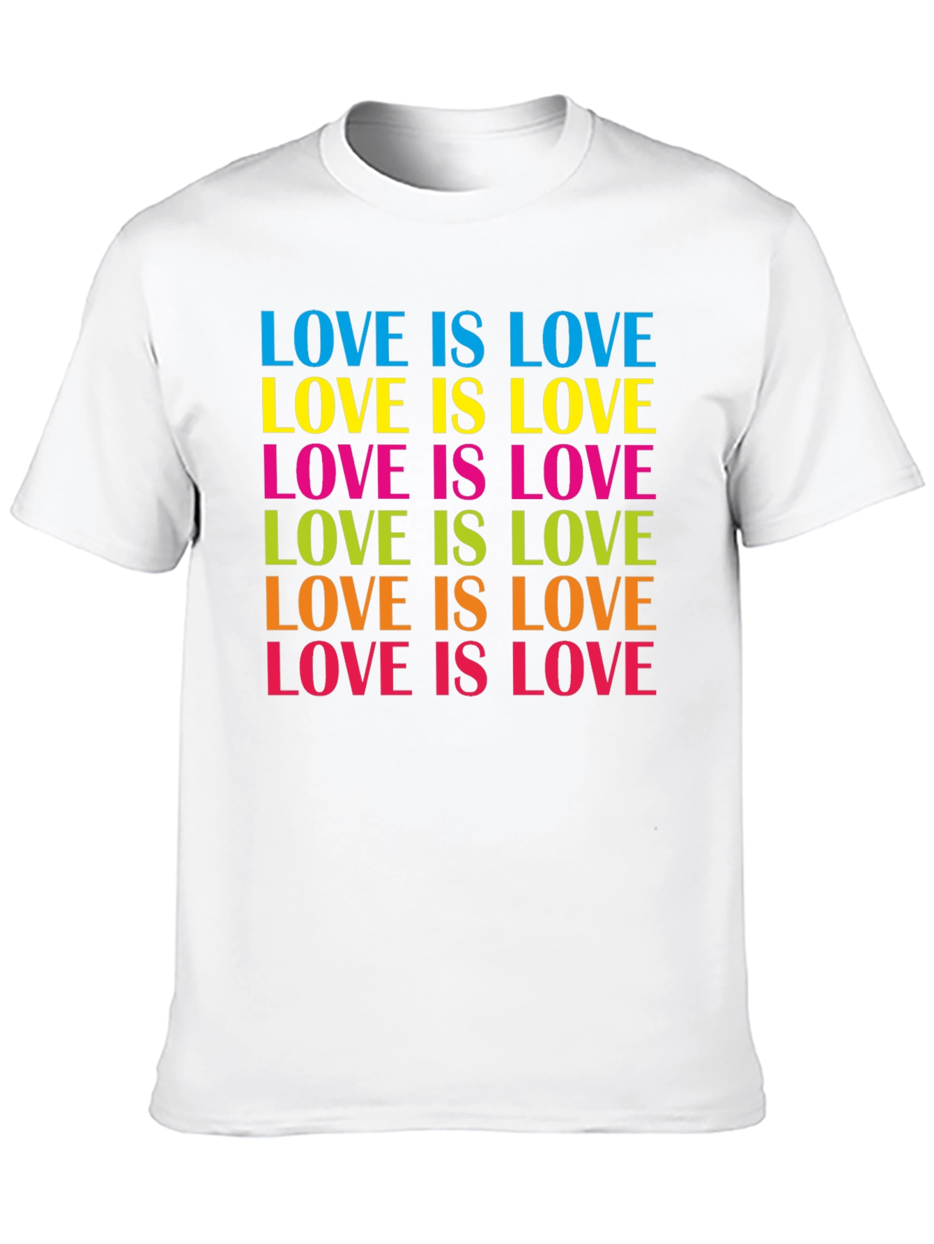 Camiseta Negra Love Is Love Orgullo Gay