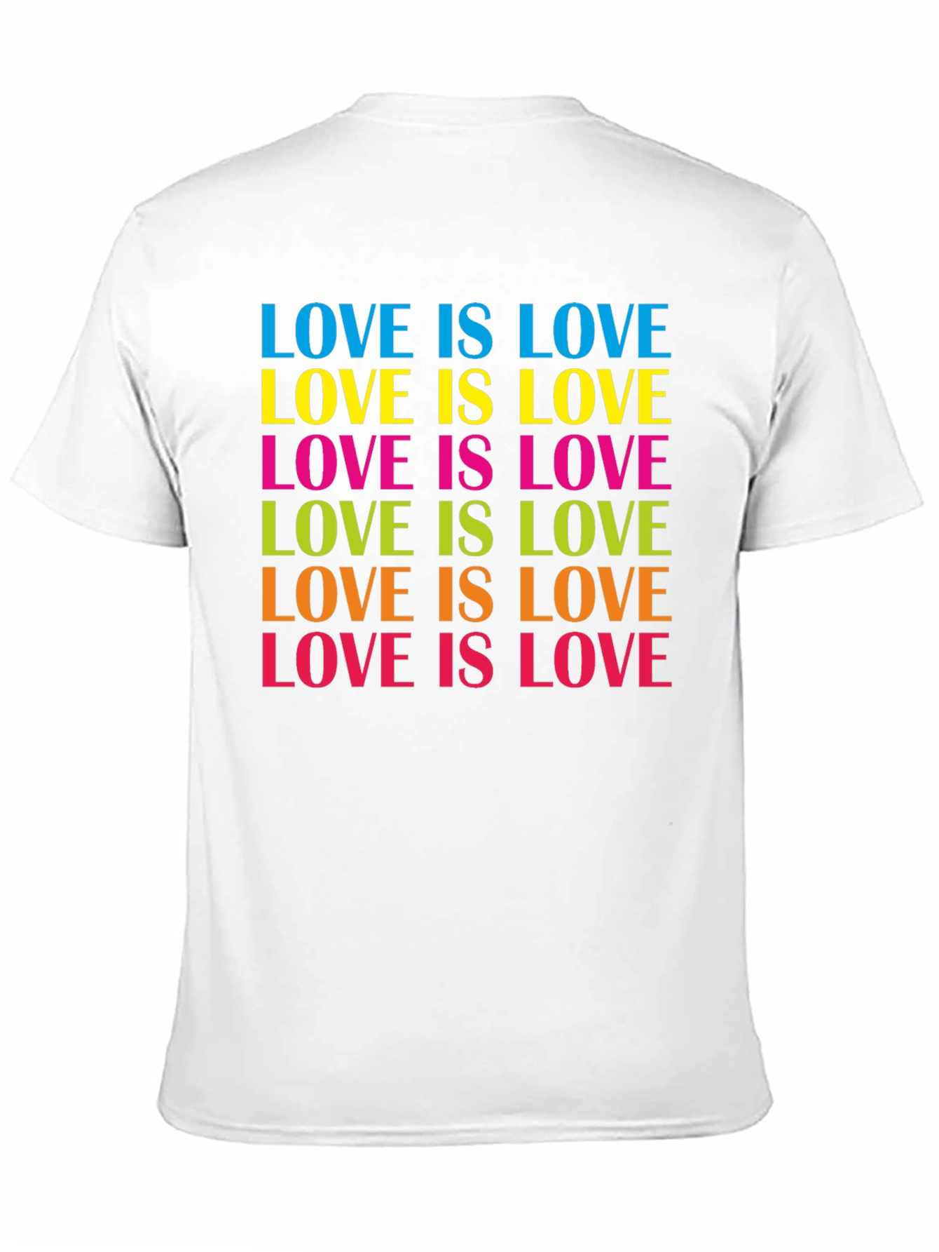 Camiseta Negra Love Is Love Orgullo Gay