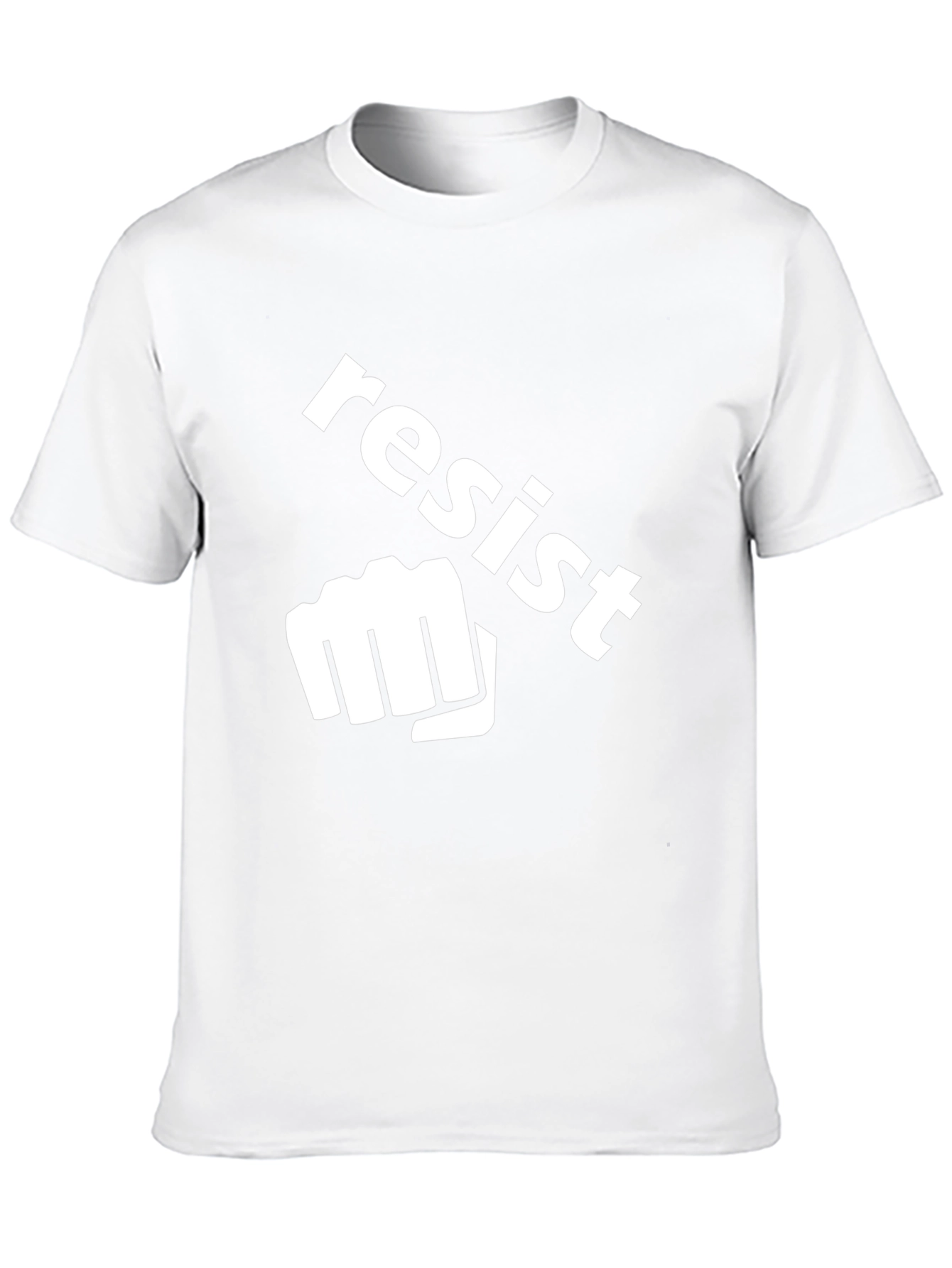 Camiseta Negra Resist Fist