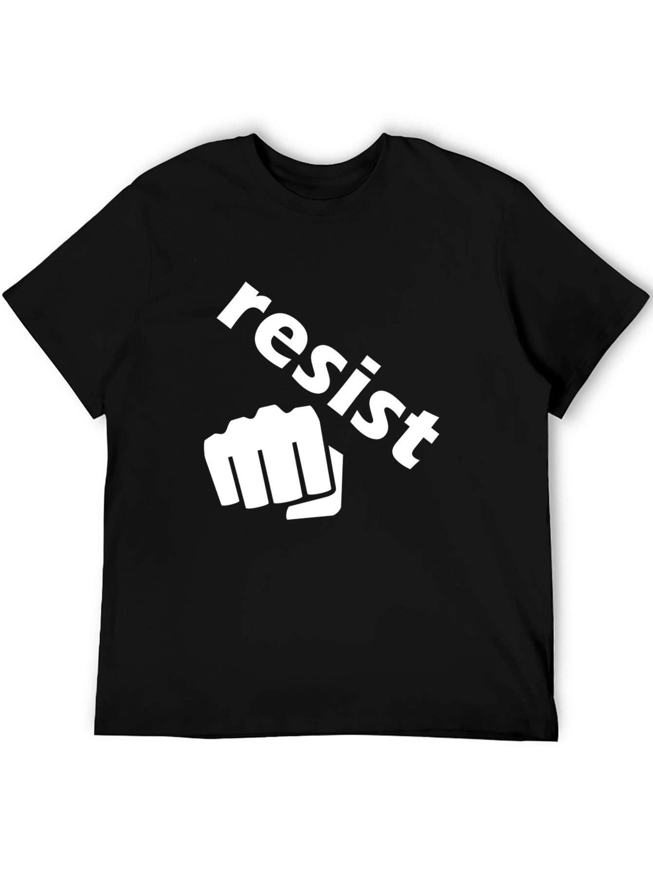 Camiseta Negra Resist Fist