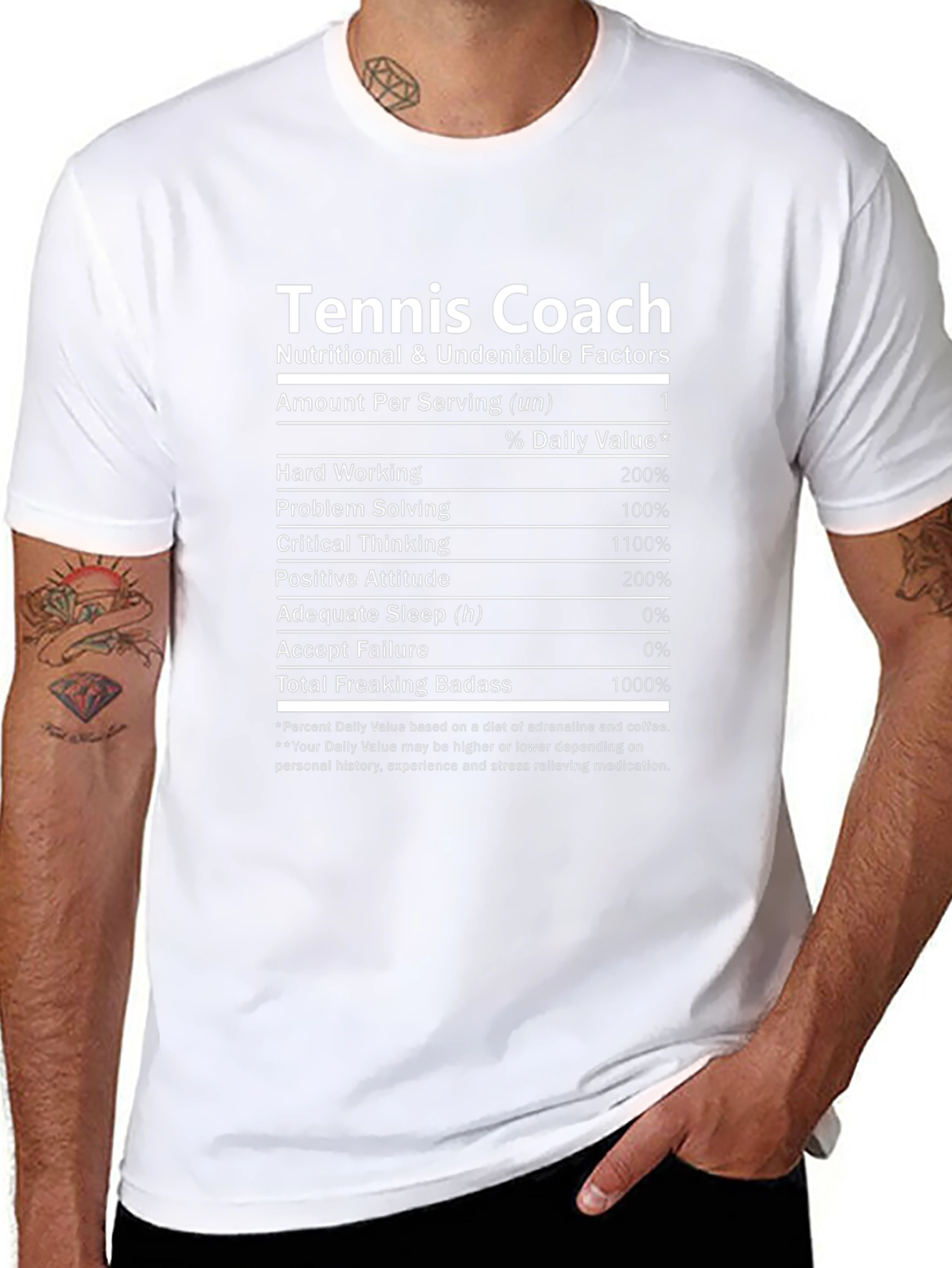Camiseta Coach de Tenis - Factores Nutricionales
