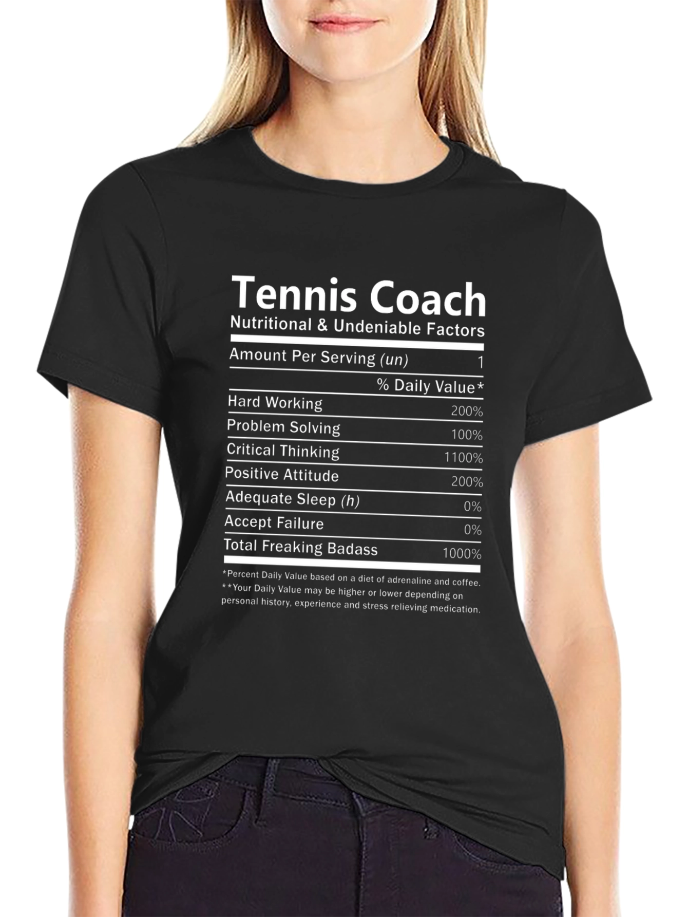 Camiseta Coach de Tenis - Factores Nutricionales
