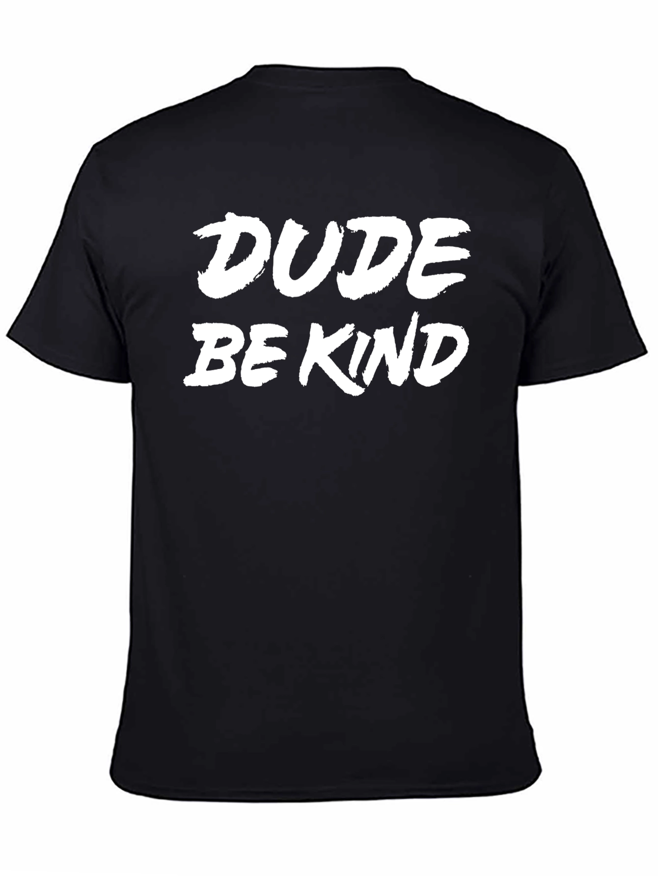 Camiseta Negra Dude Be Kind