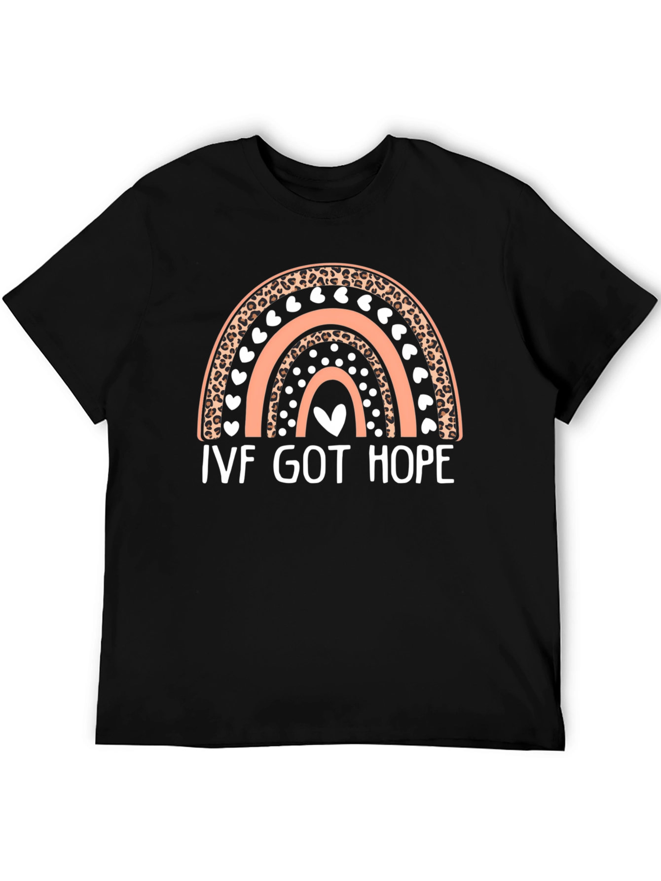 Camiseta IVF Got Hope con Diseño de Arcoíris