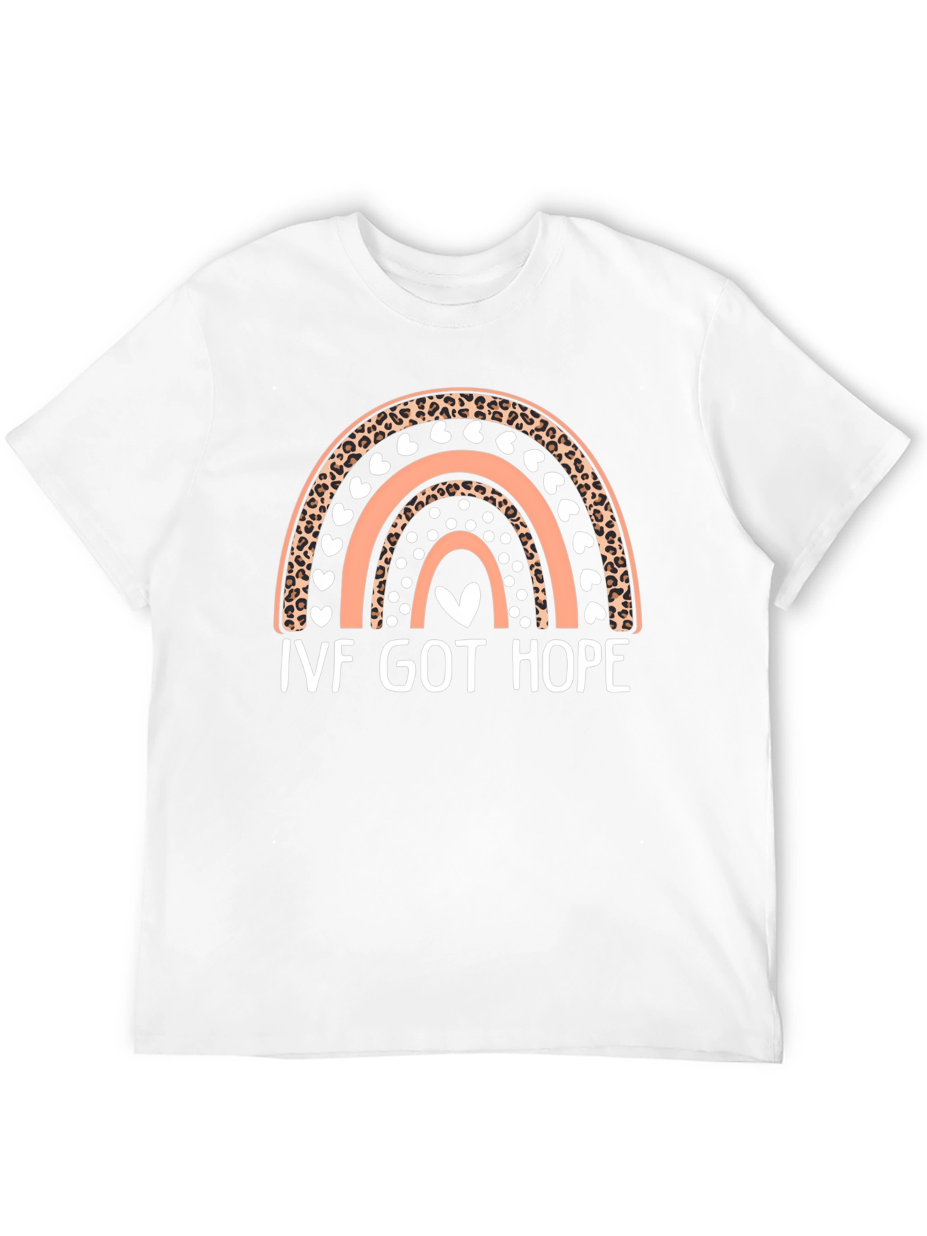 Camiseta IVF Got Hope con Diseño de Arcoíris