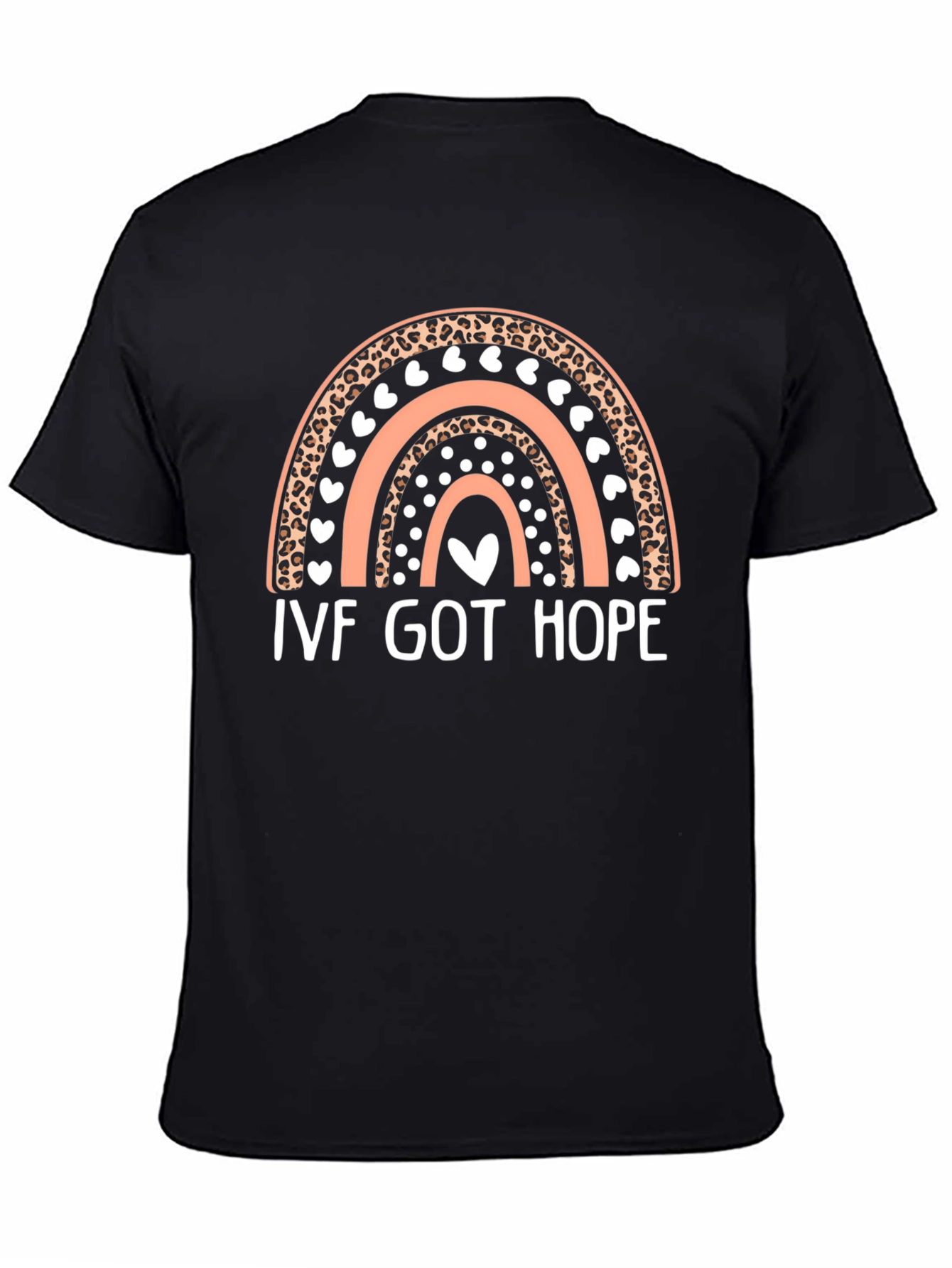 Camiseta IVF Got Hope con Diseño de Arcoíris