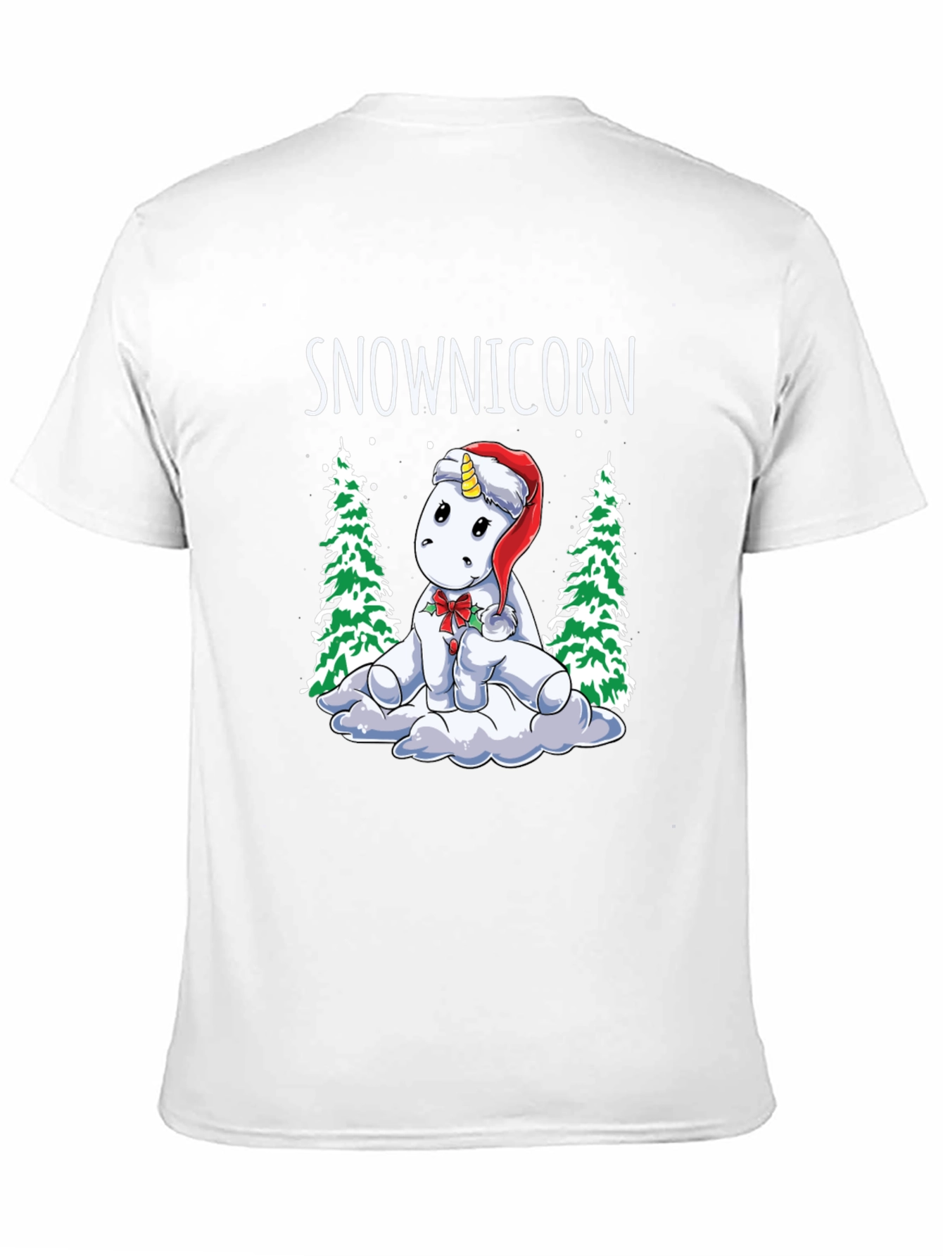 Camiseta Navideña Snowicorn