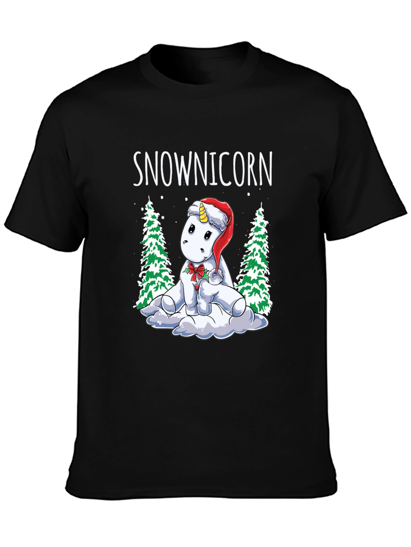Camiseta Navideña Snowicorn