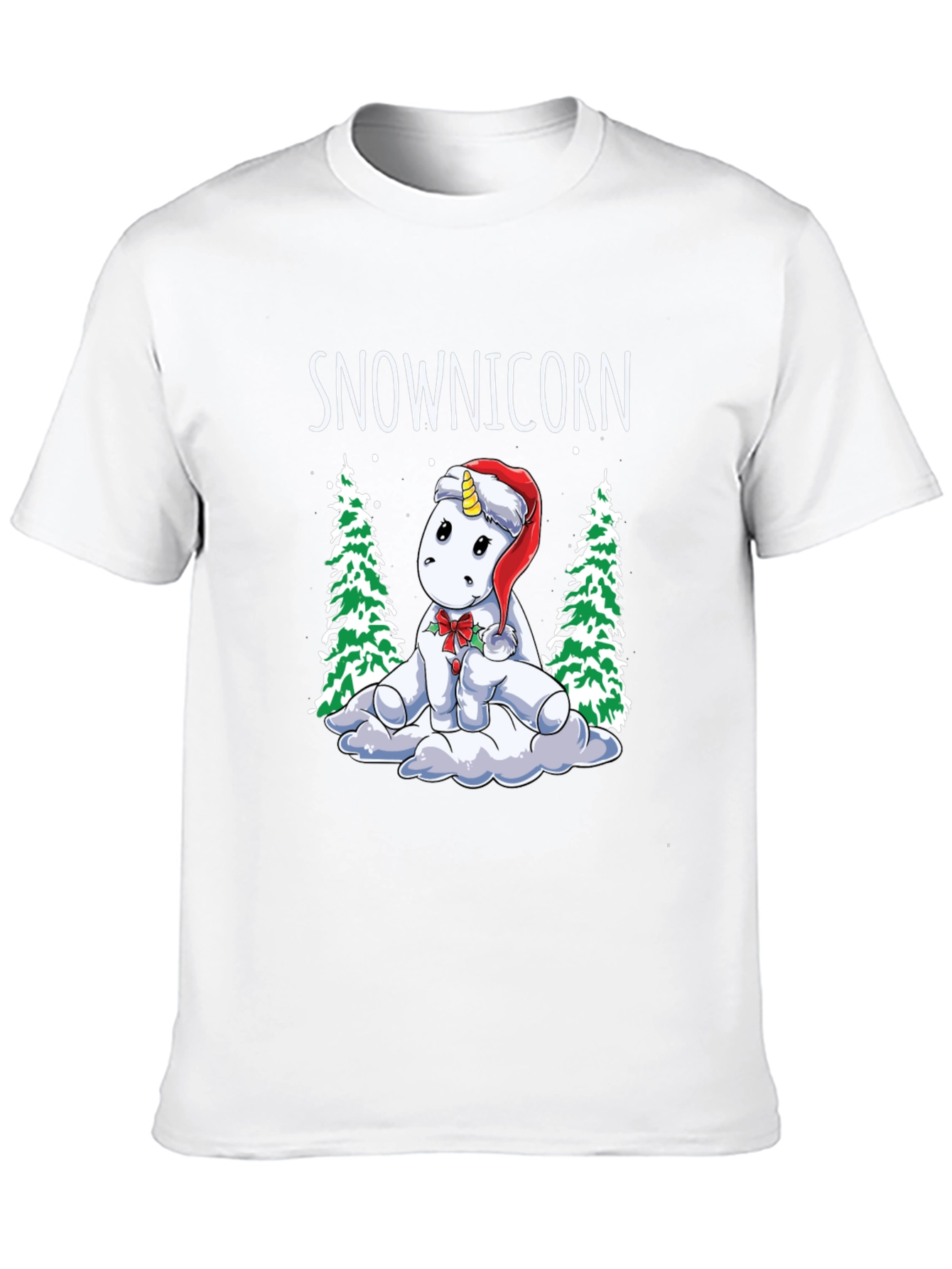 Camiseta Navideña Snowicorn