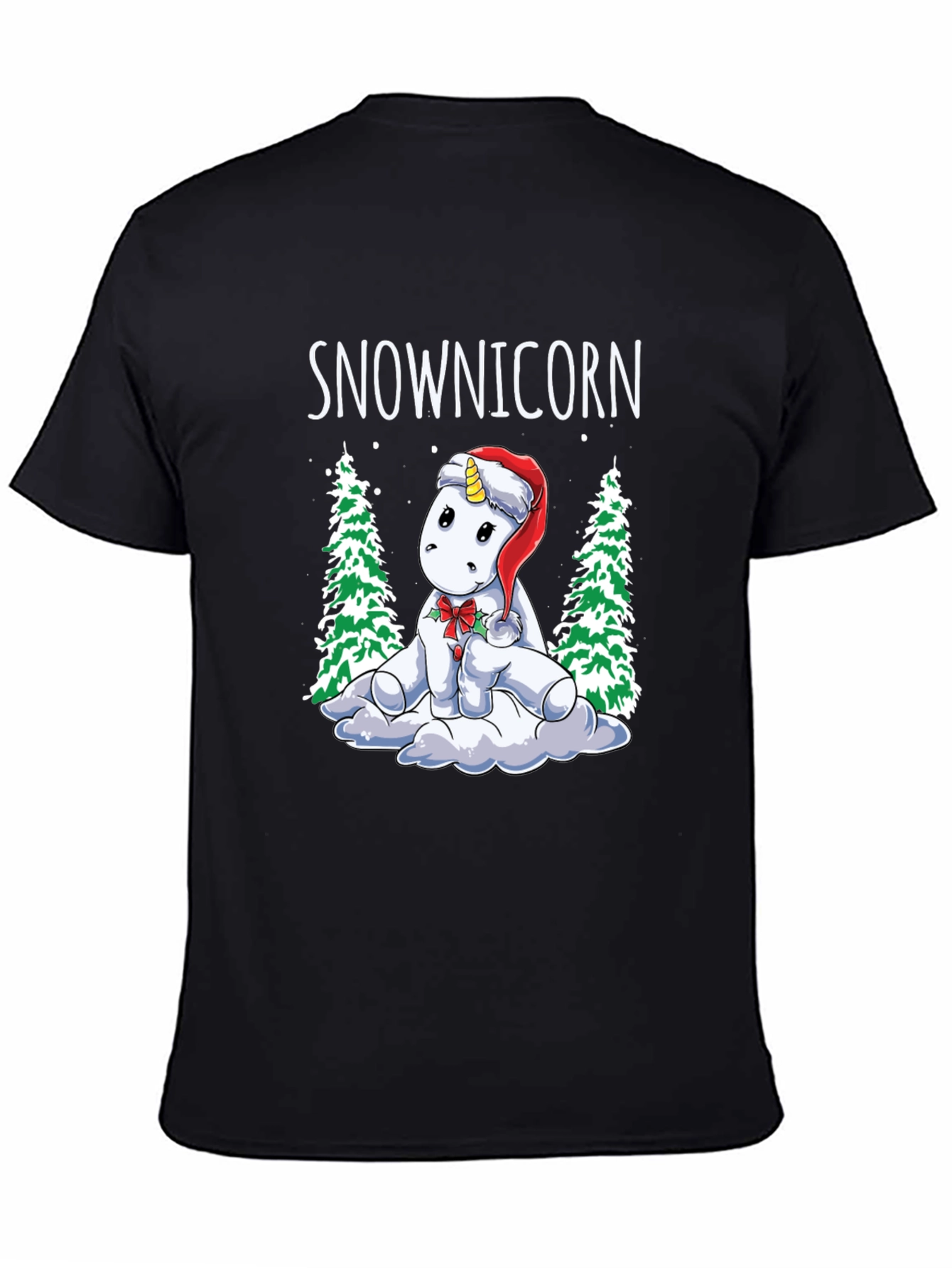 Camiseta Navideña Snowicorn
