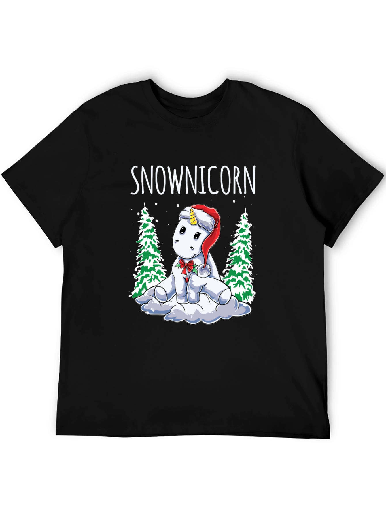 Camiseta Navideña Snowicorn
