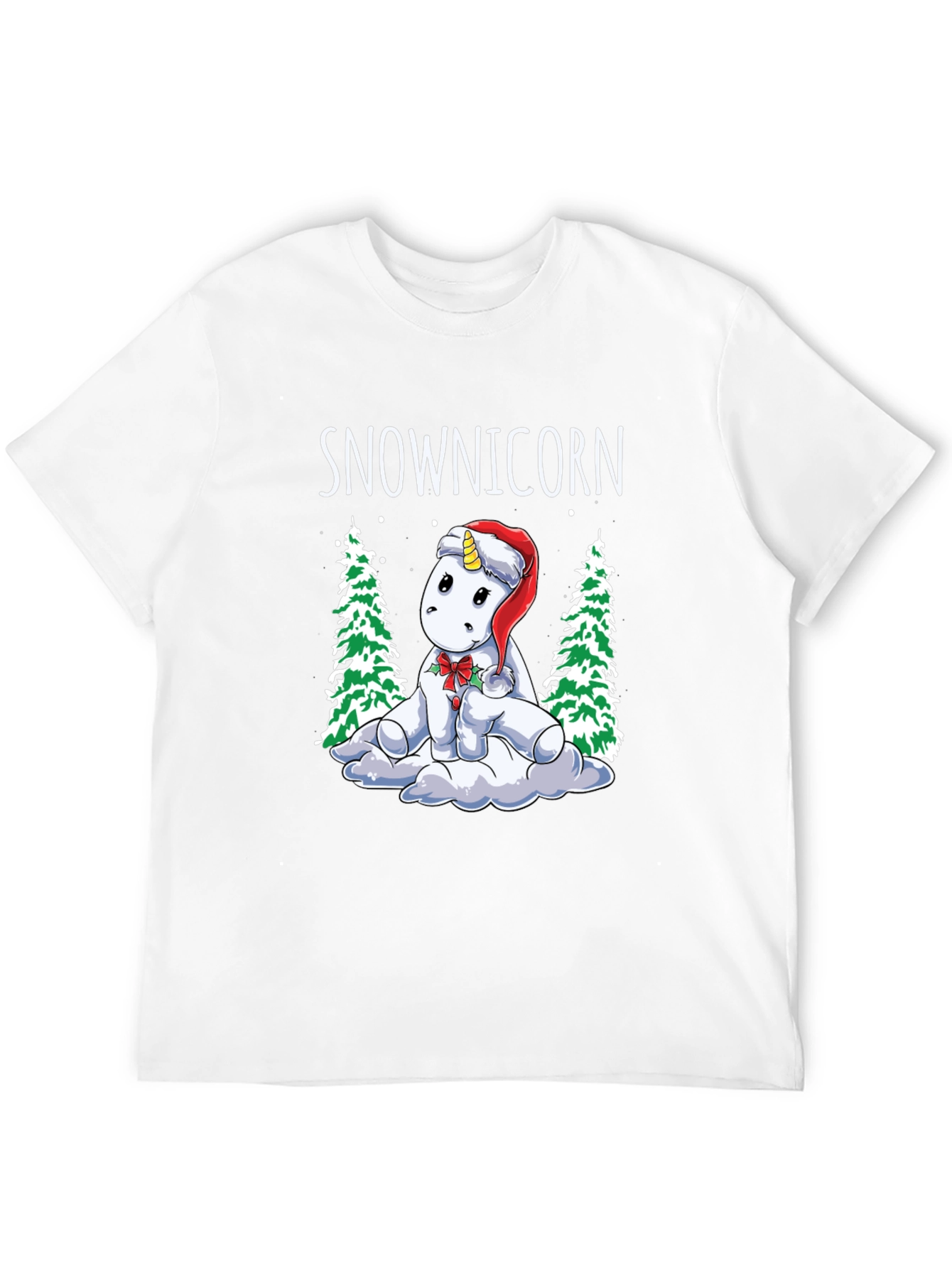 Camiseta Navideña Snowicorn