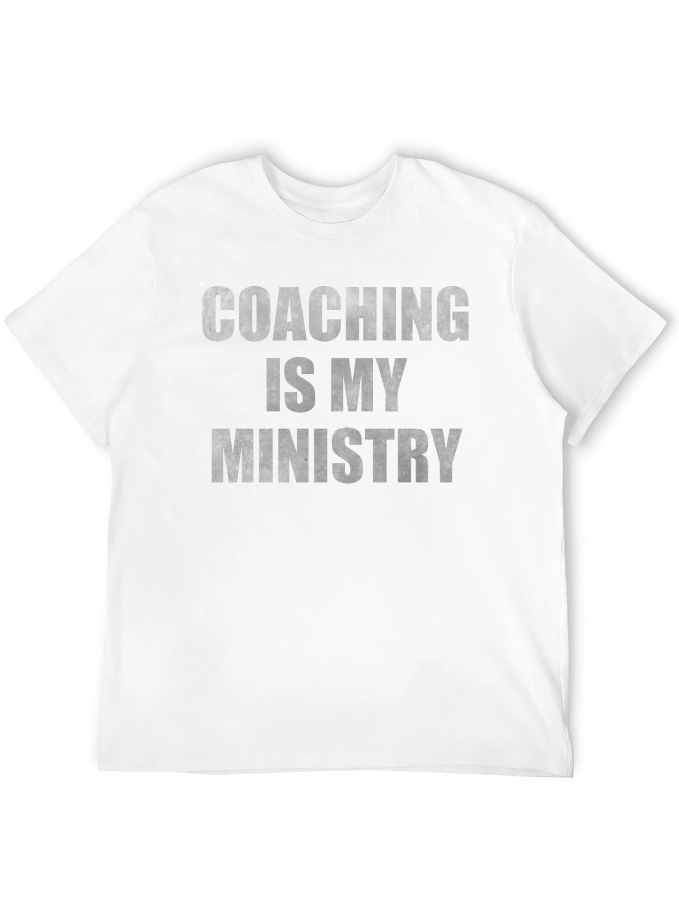 Camiseta Negra: Coaching Is My Ministry