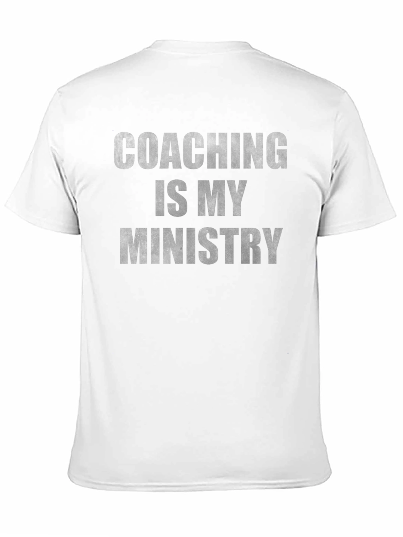 Camiseta Negra: Coaching Is My Ministry
