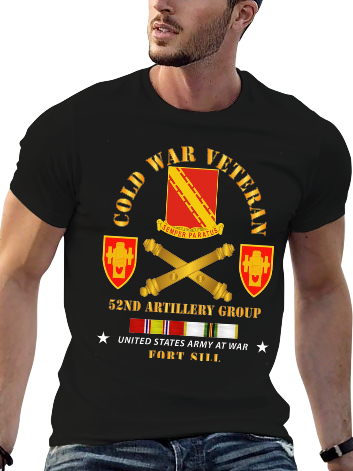 Camiseta Veterano Guerra Fría Artillería 52