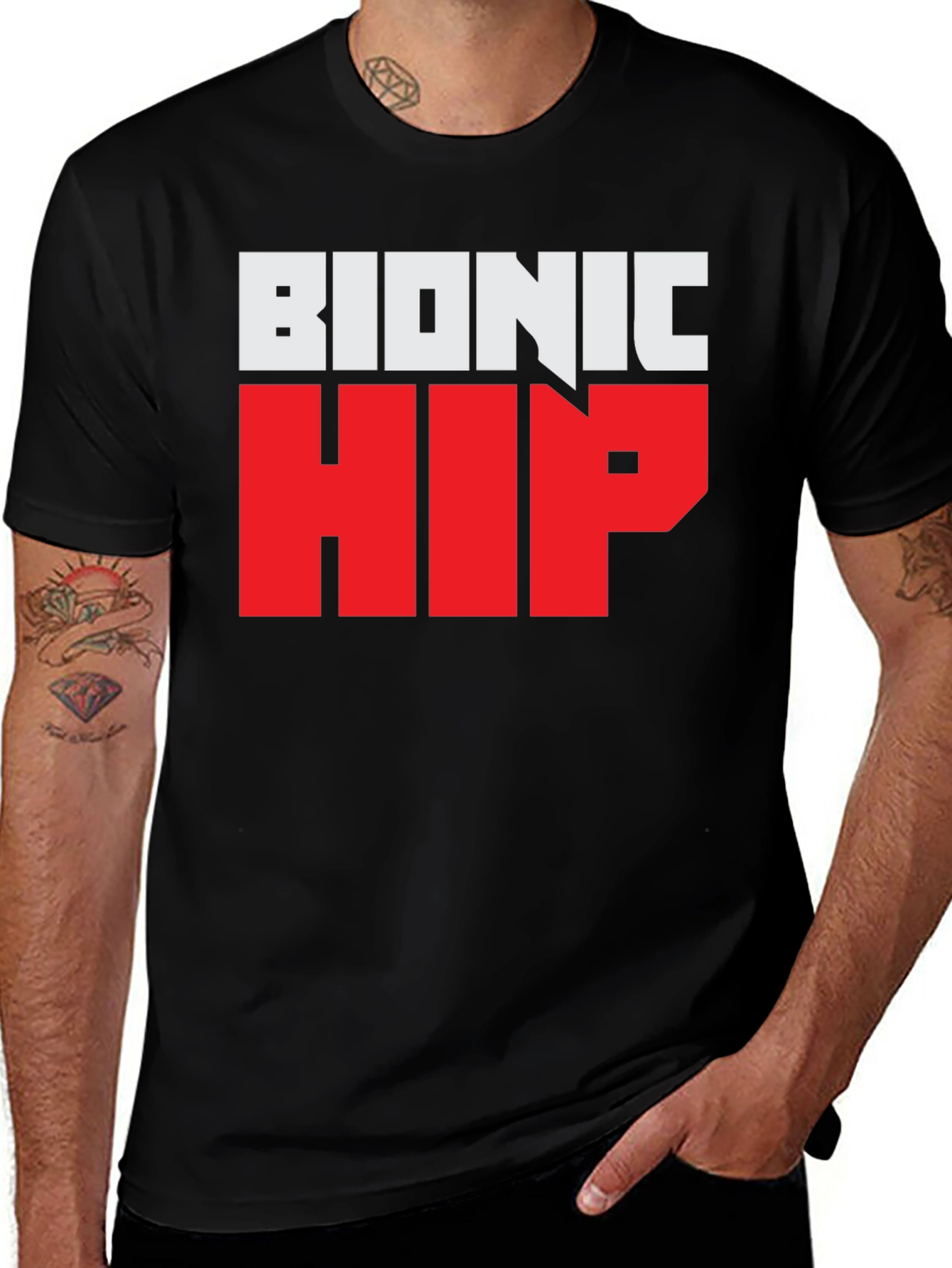 Camiseta Bionic Hip - Diseño Moderno y Atrevido