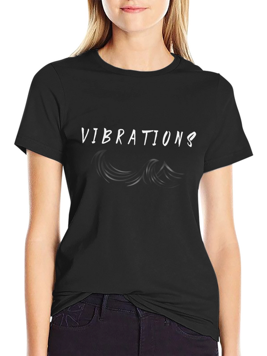 Camiseta Negra Vibrations para Hombre