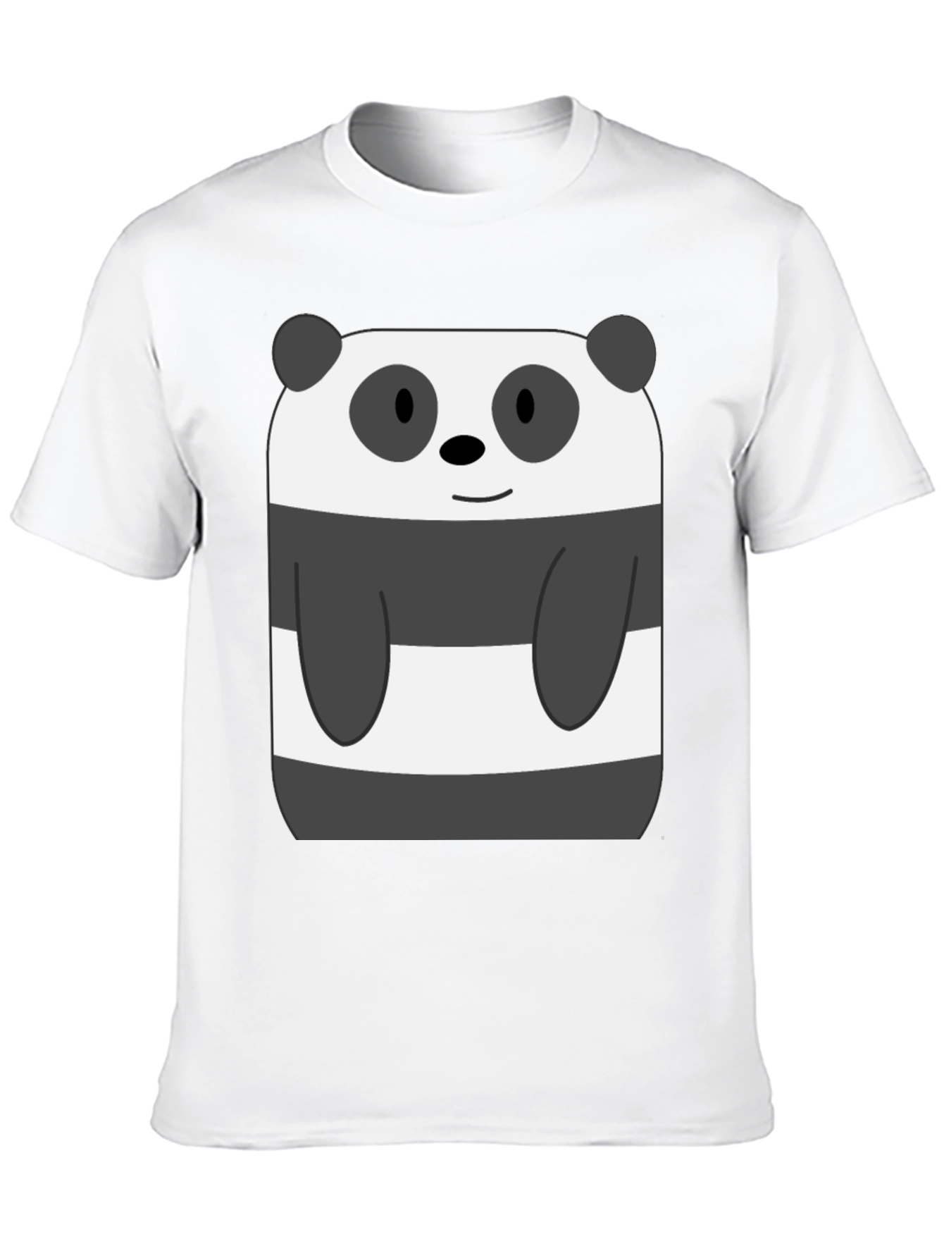 Camiseta Oso Panda We Bare Bears Hombre